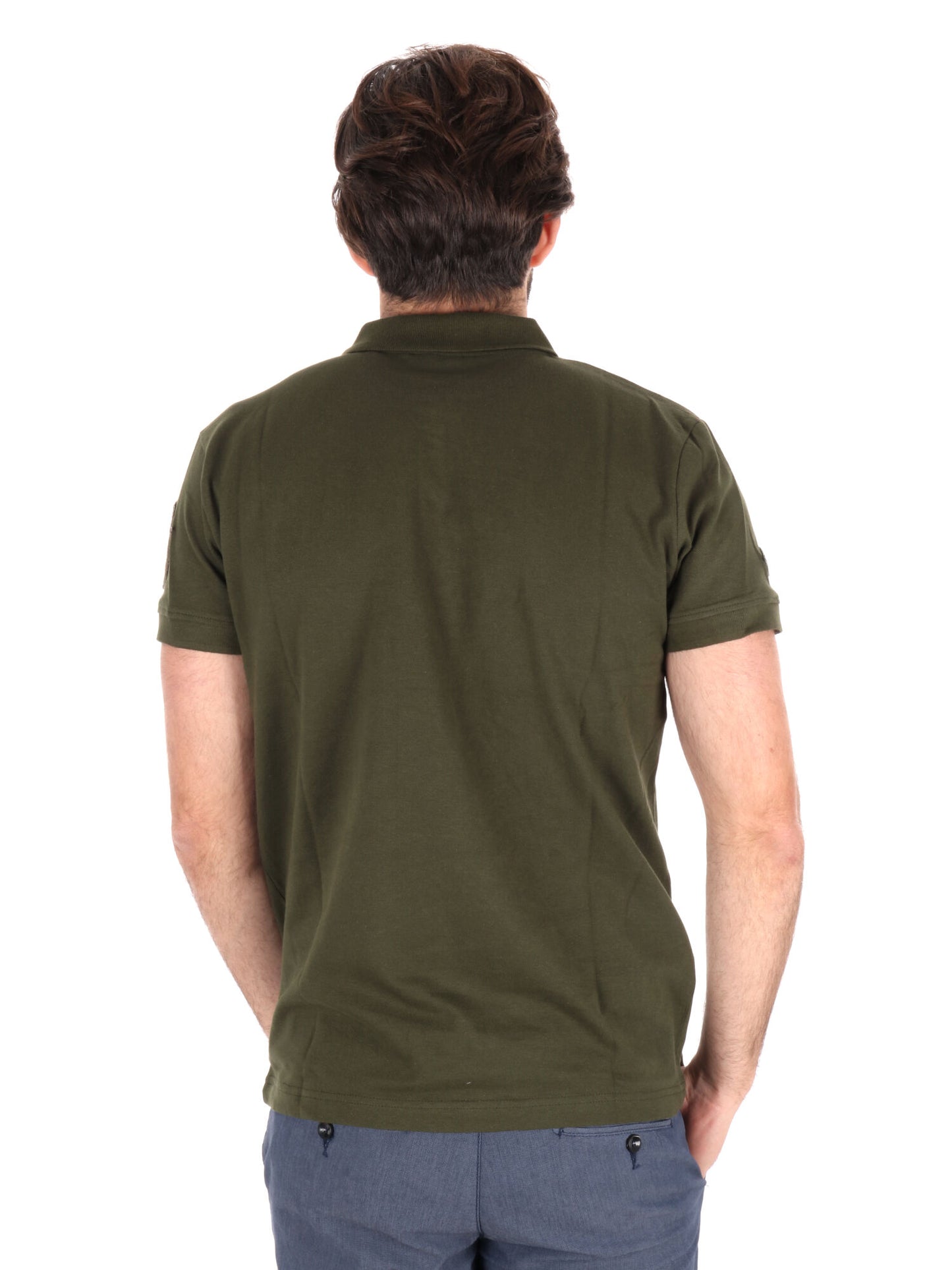 POLO AERONAUTICA ITALIANA UOMO VERDE MILITARE