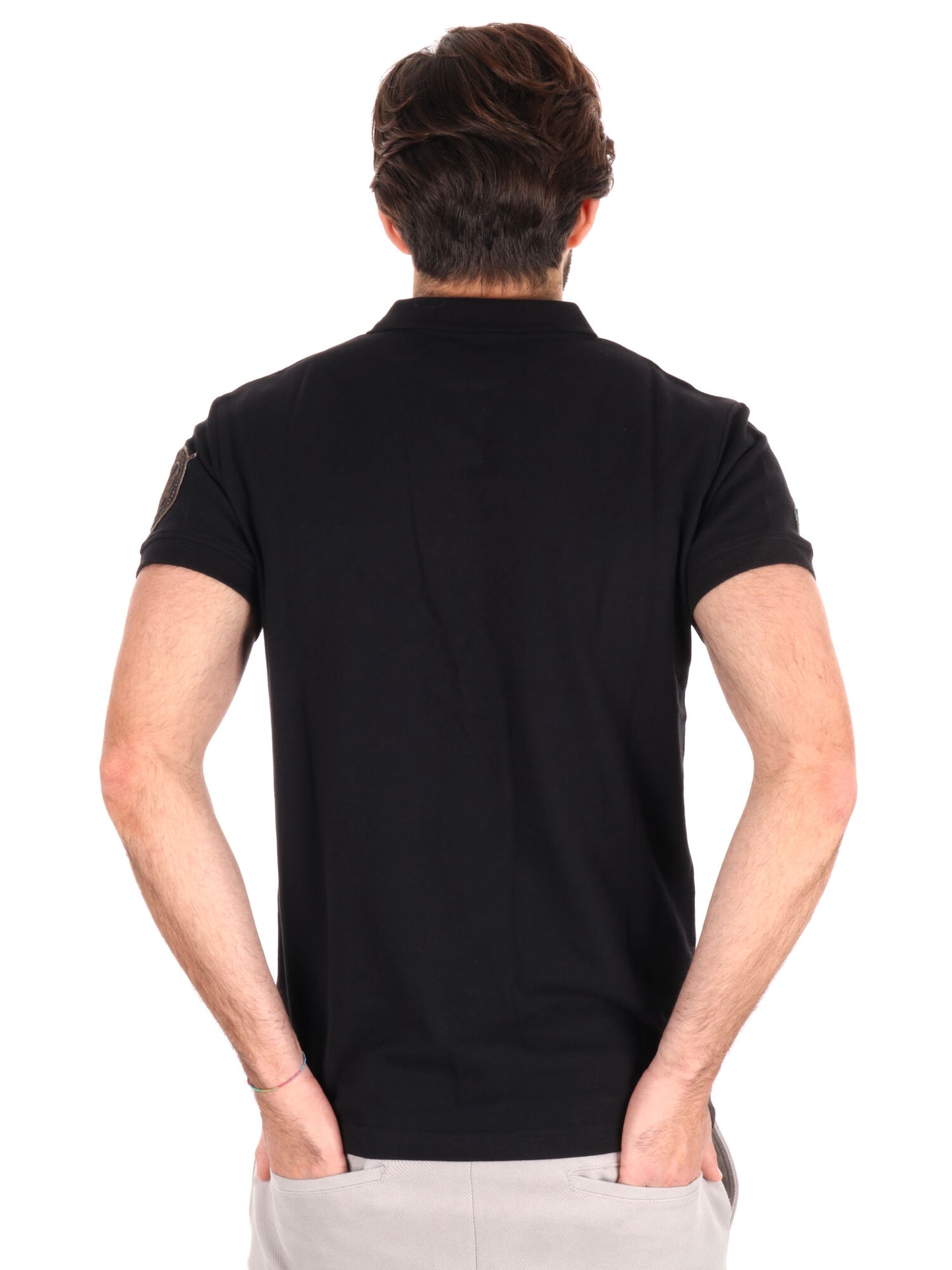 POLO AERONAUTICA ITALIANA UOMO NERO