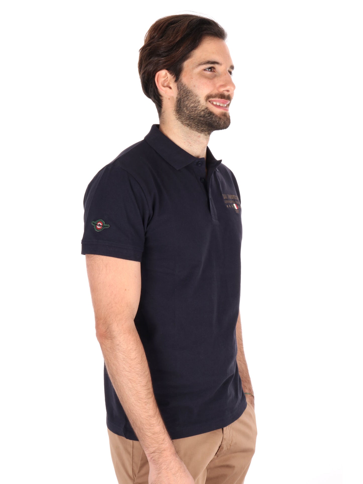POLO AERONAUTICA ITALIANA UOMO BLU