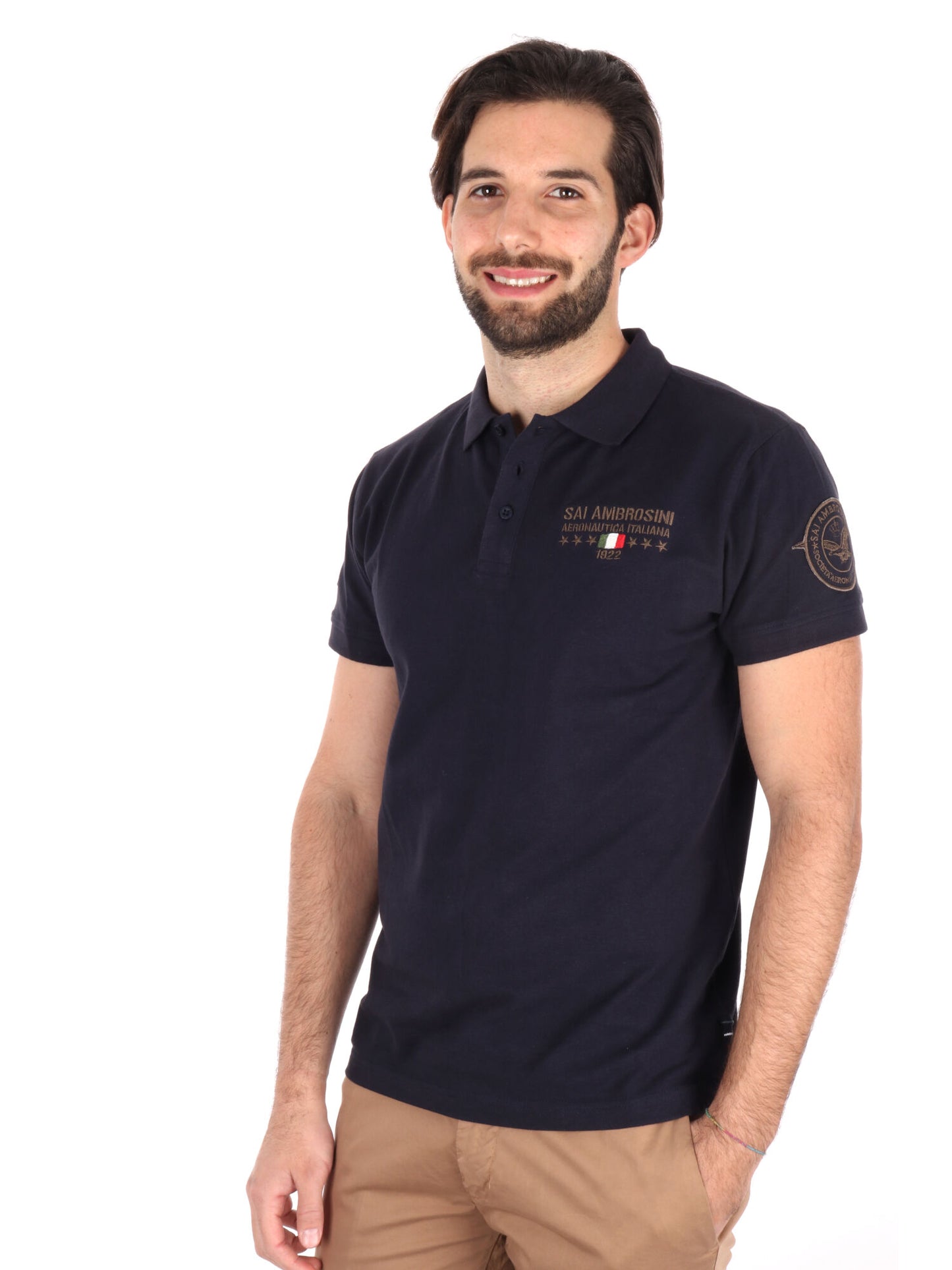 POLO AERONAUTICA ITALIANA UOMO BLU