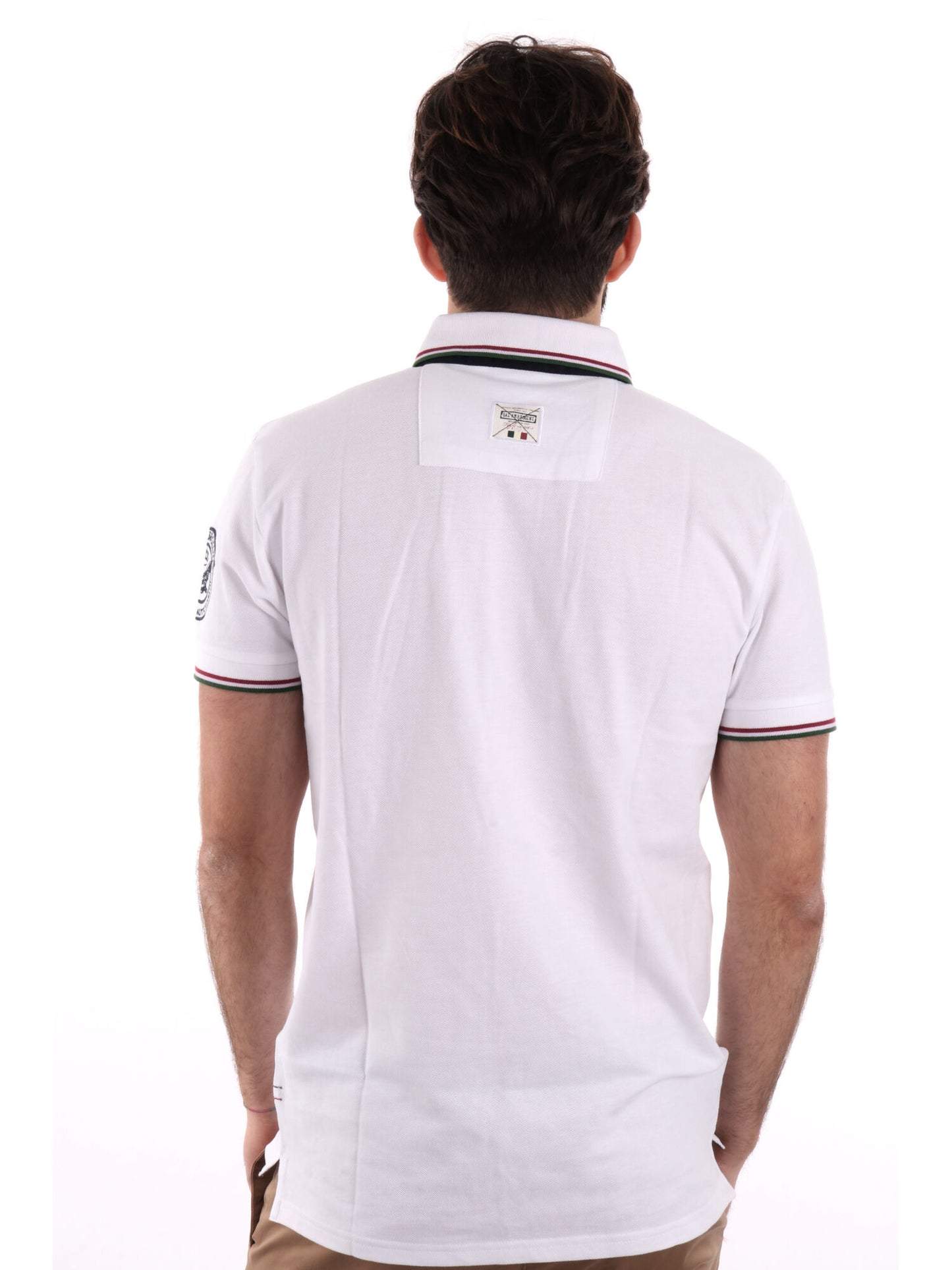 POLO AERONAUTICA ITALIANA UOMO BIANCO