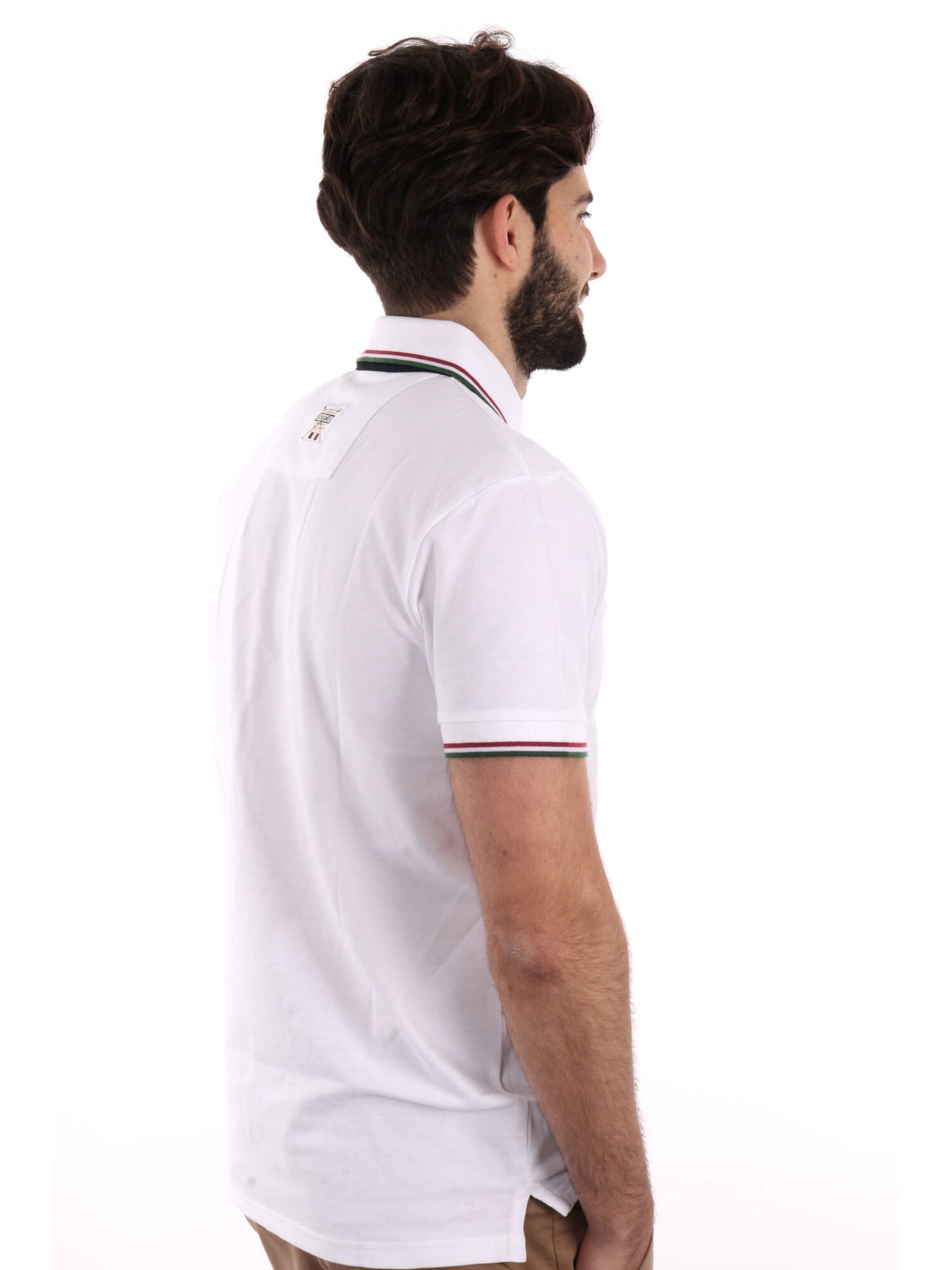 POLO AERONAUTICA ITALIANA UOMO BIANCO