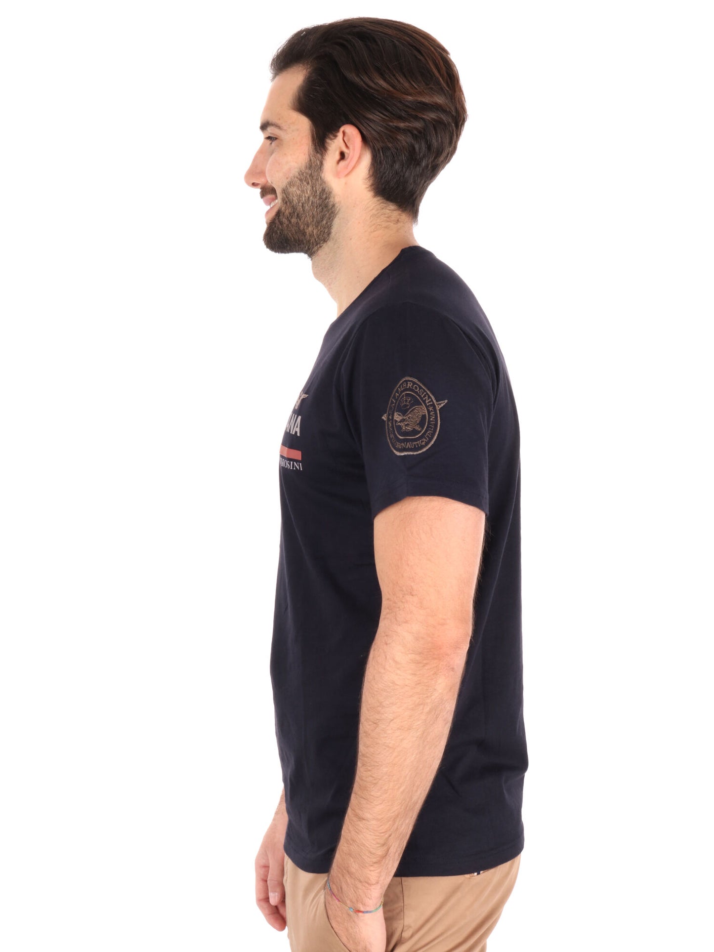 T-SHIRT AERONAUTICA ITALIANA UOMO BLU