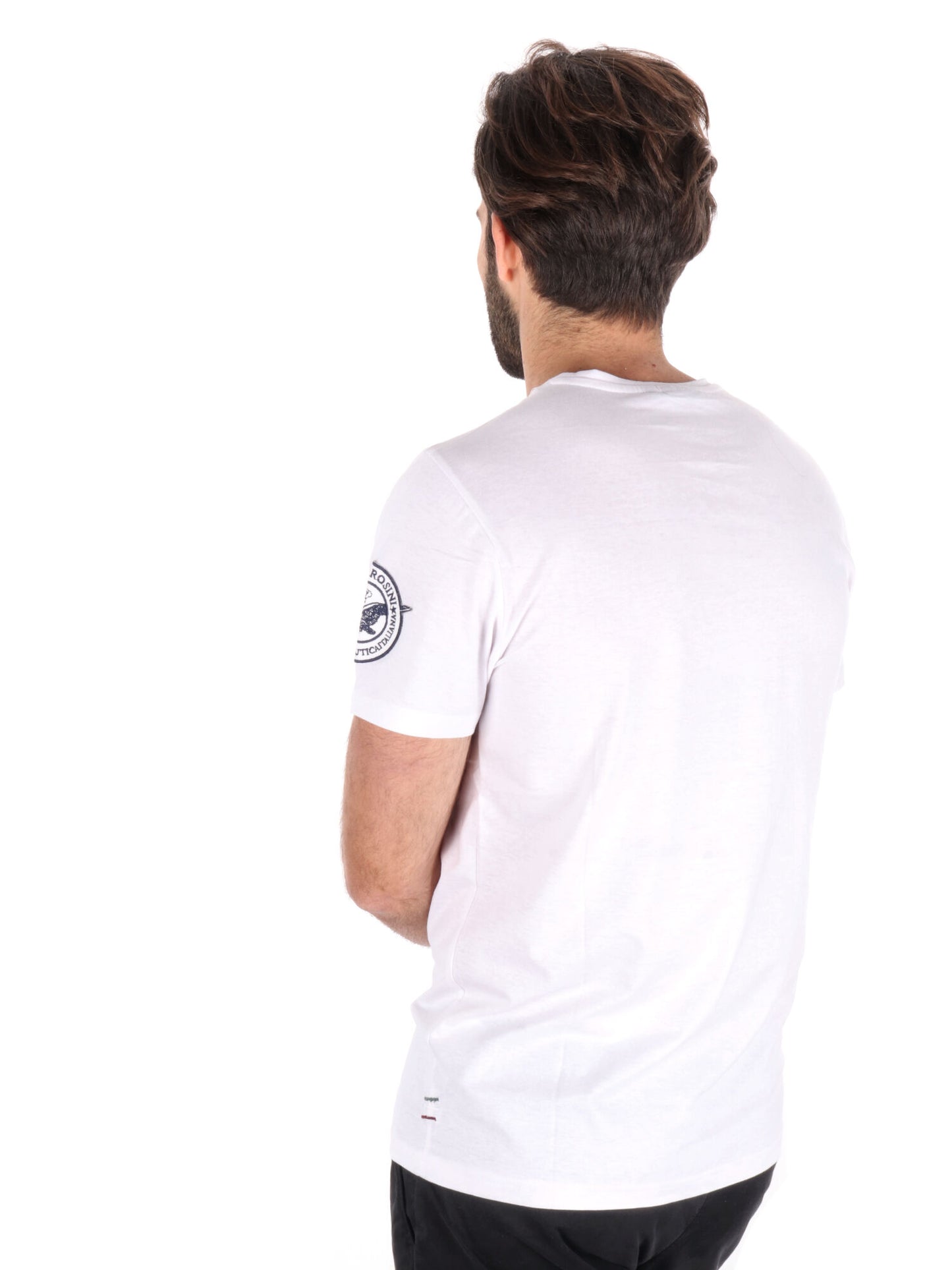 T-SHIRT AERONAUTICA ITALIANA UOMO BIANCO