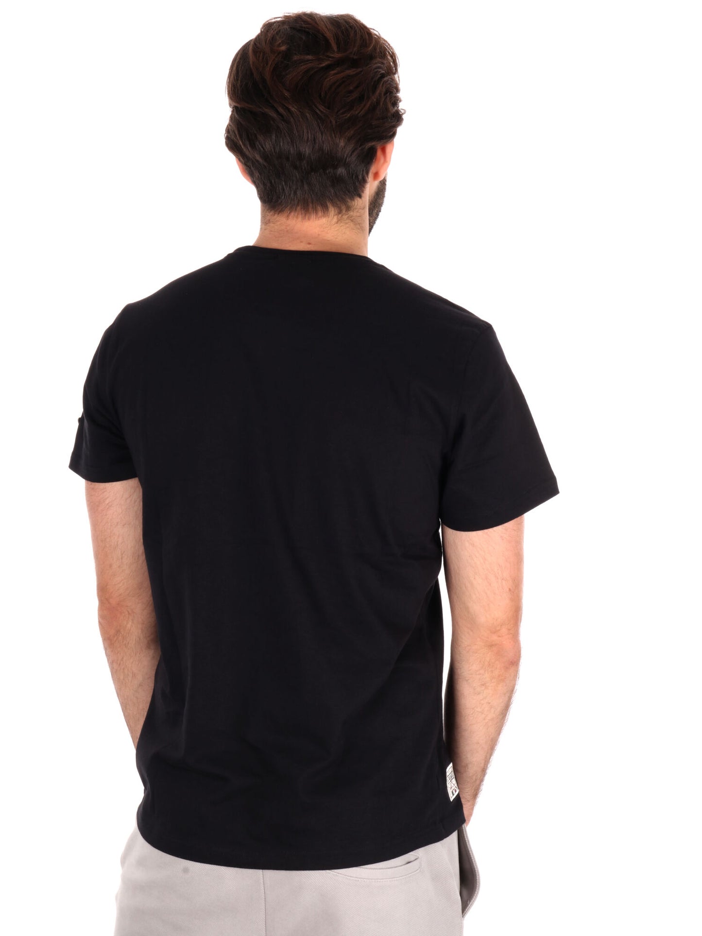 T-SHIRT AERONAUTICA ITALIANA UOMO NERO