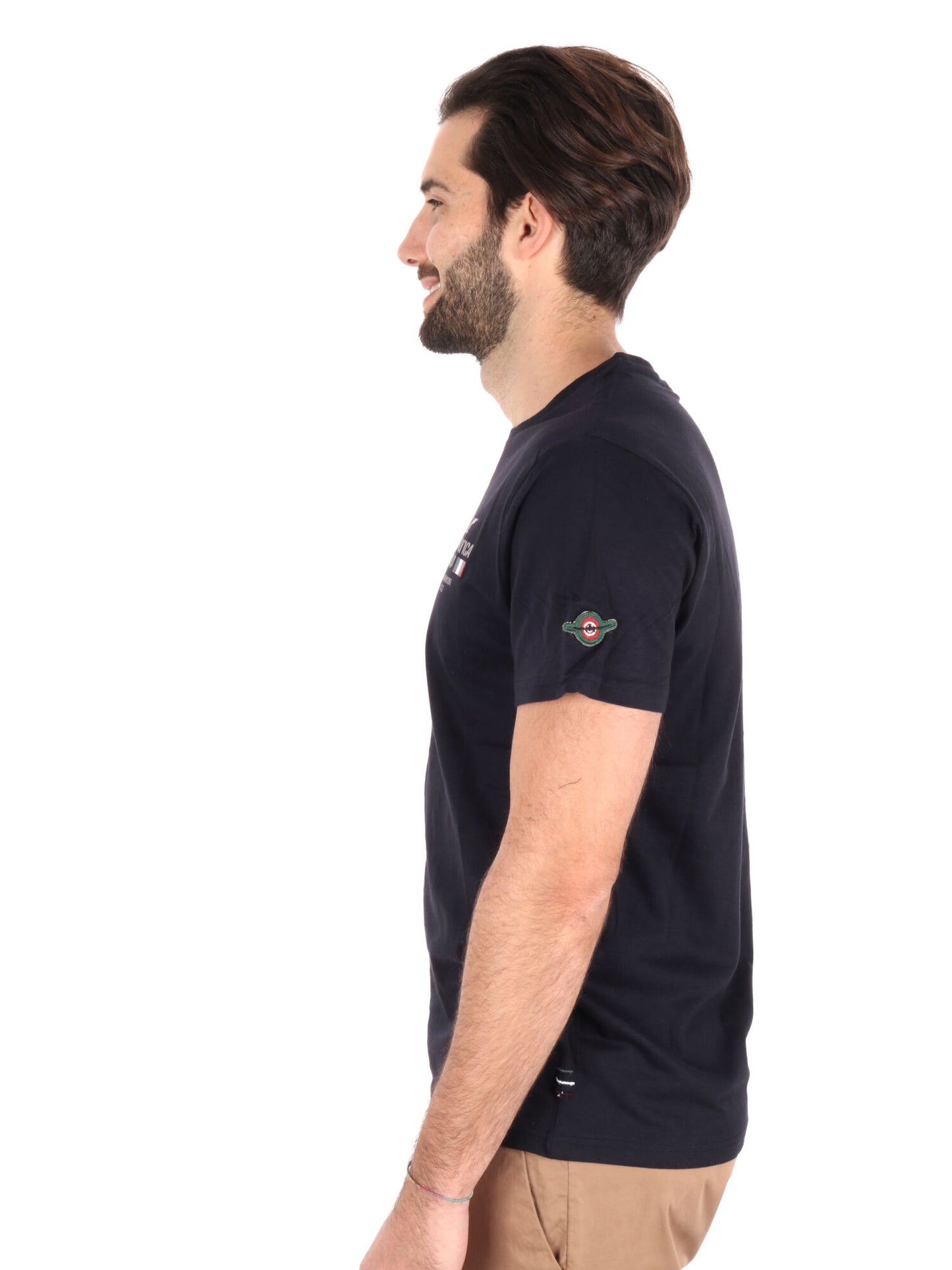 T-SHIRT AERONAUTICA ITALIANA UOMO BLU