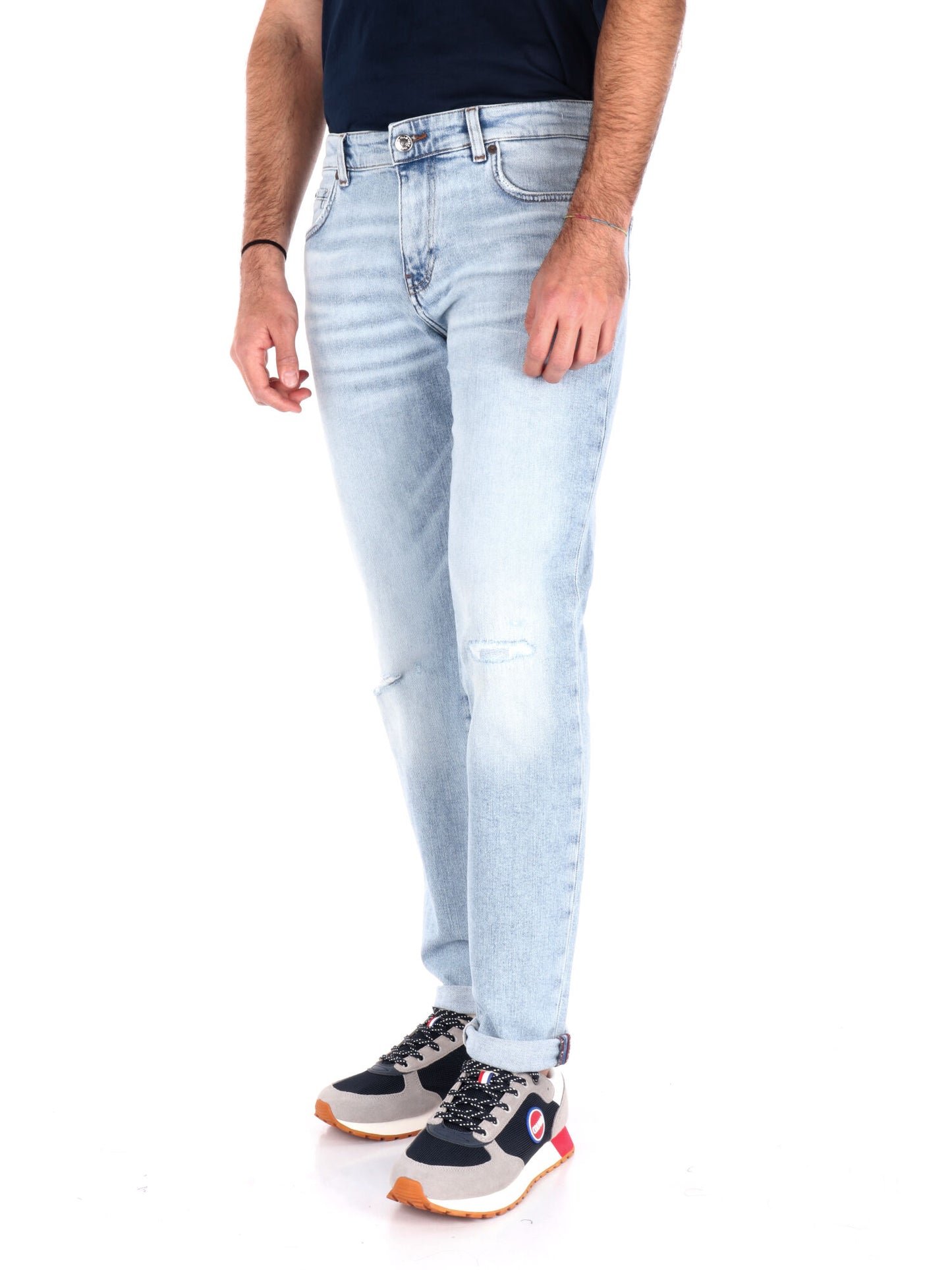 DENIM ALBERT GAS UOMO JEANS CHIARO