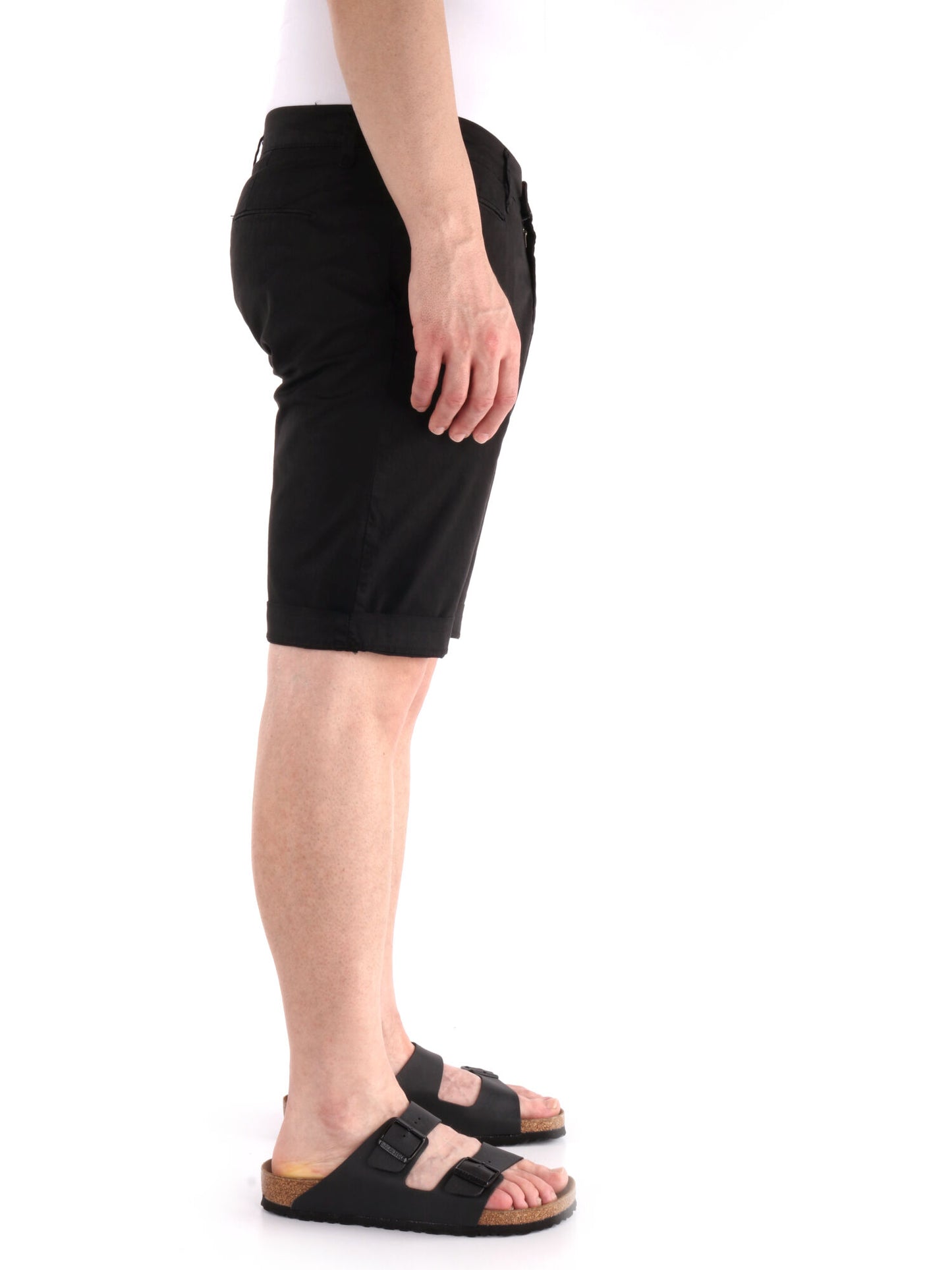 BERMUDA CHINO FB UOMO NERO