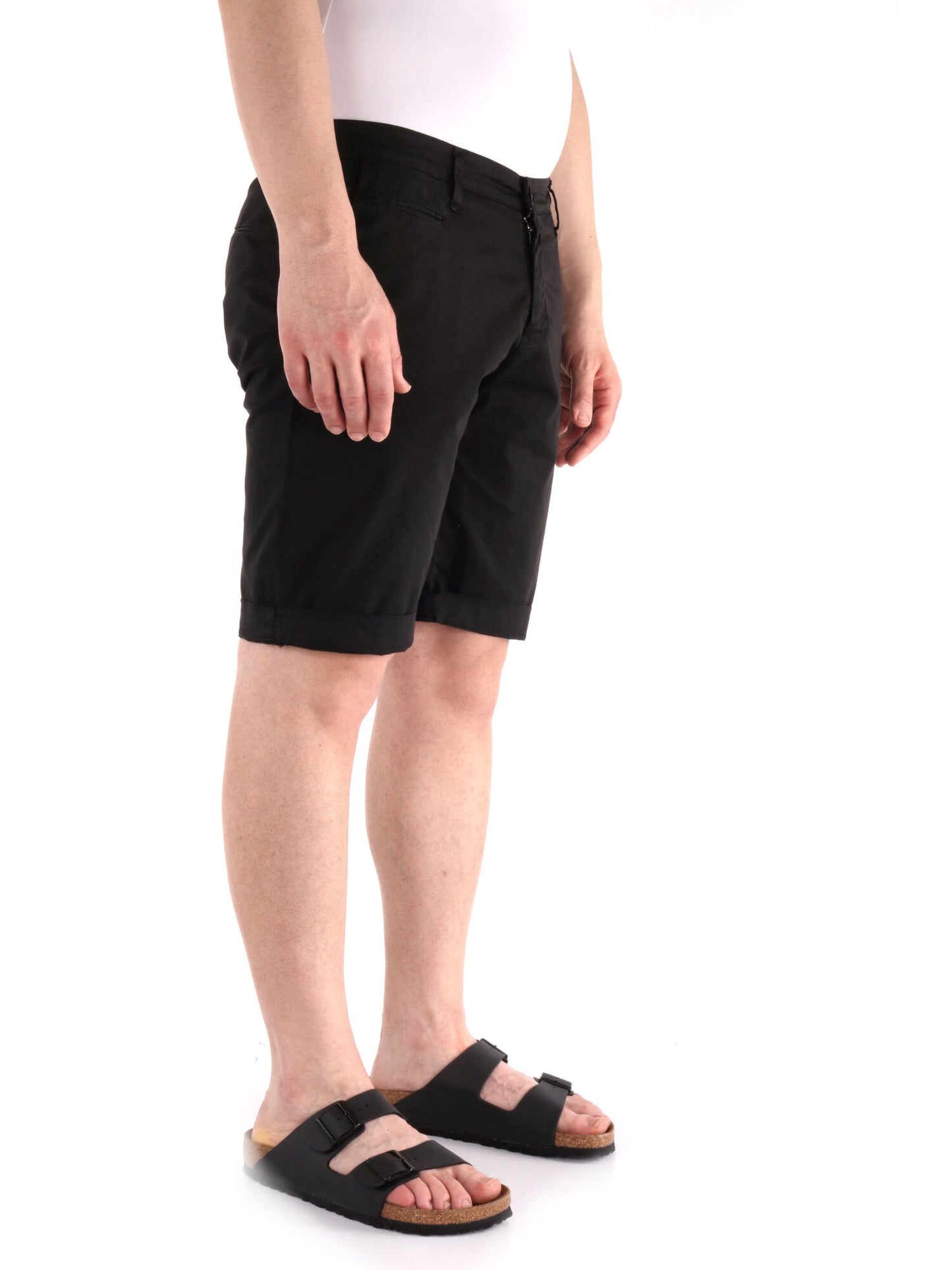 BERMUDA CHINO FB UOMO NERO
