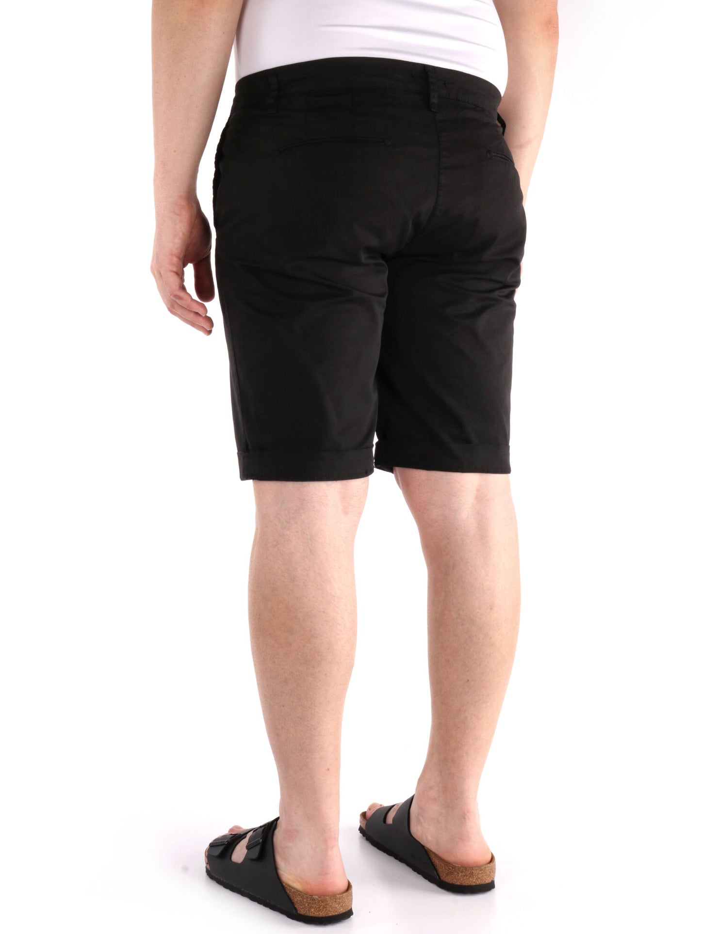 BERMUDA CHINO FB UOMO NERO