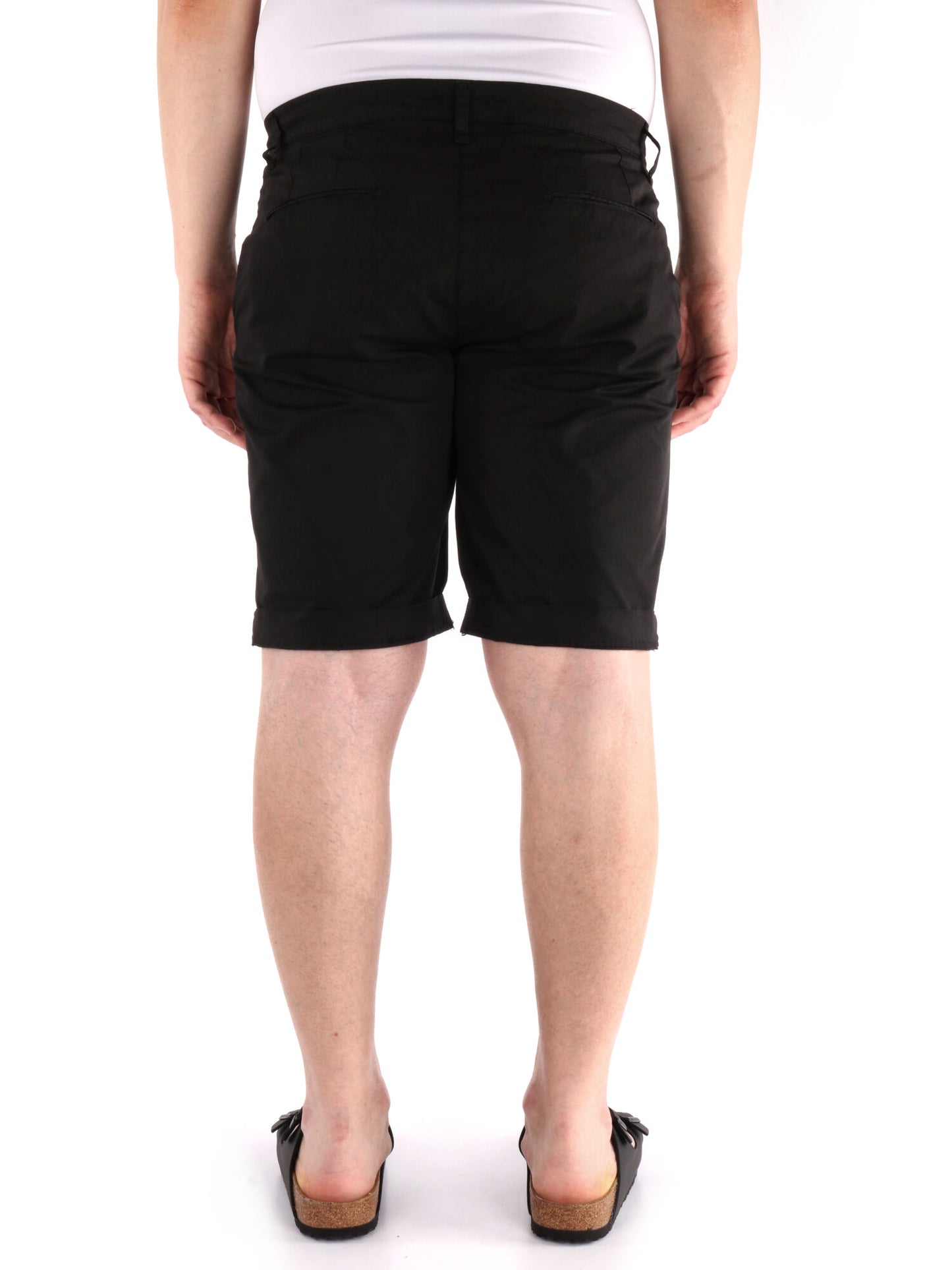 BERMUDA CHINO FB UOMO NERO