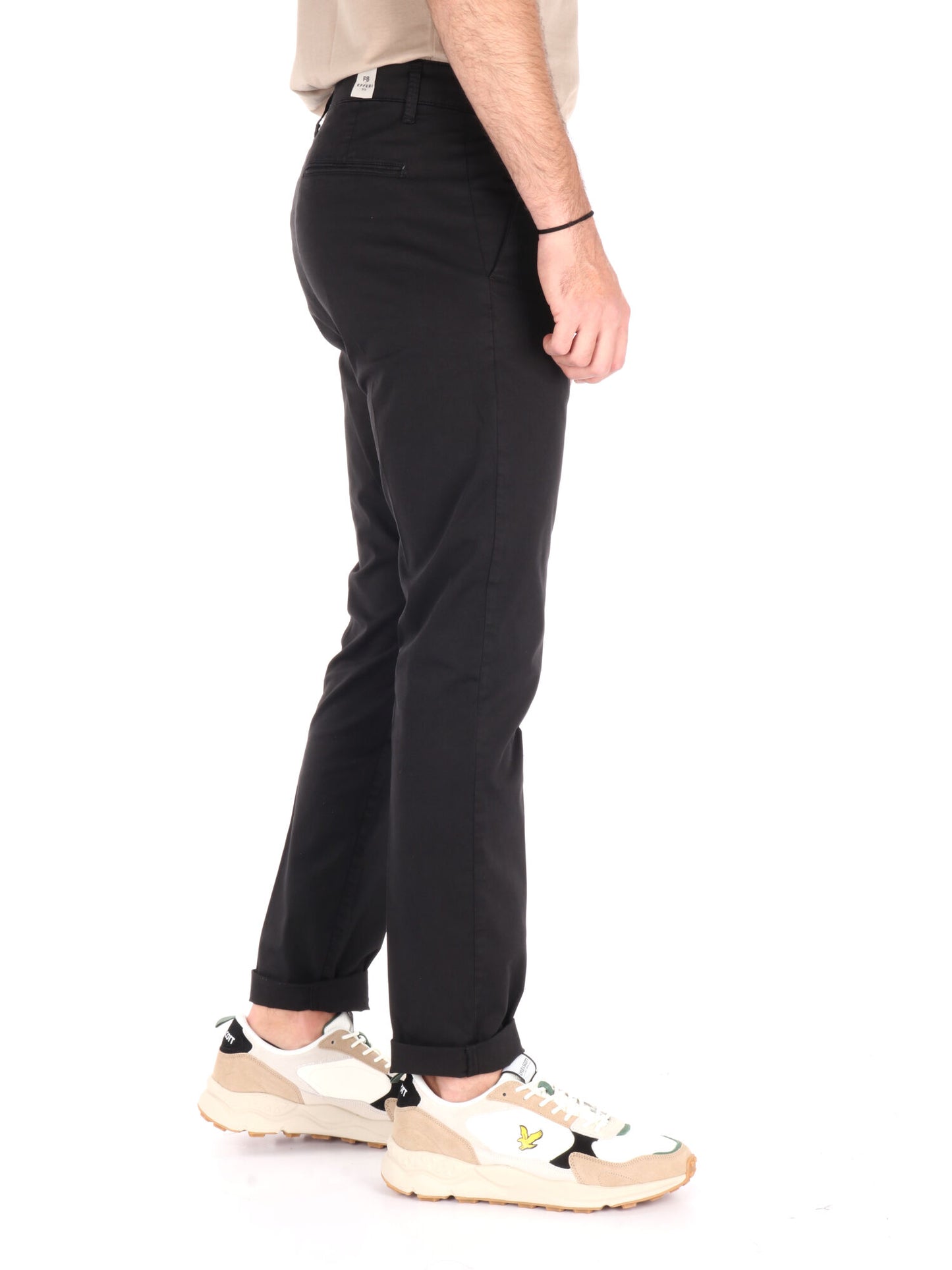 PANTALONE CHINO BONGO FB UOMO NERO