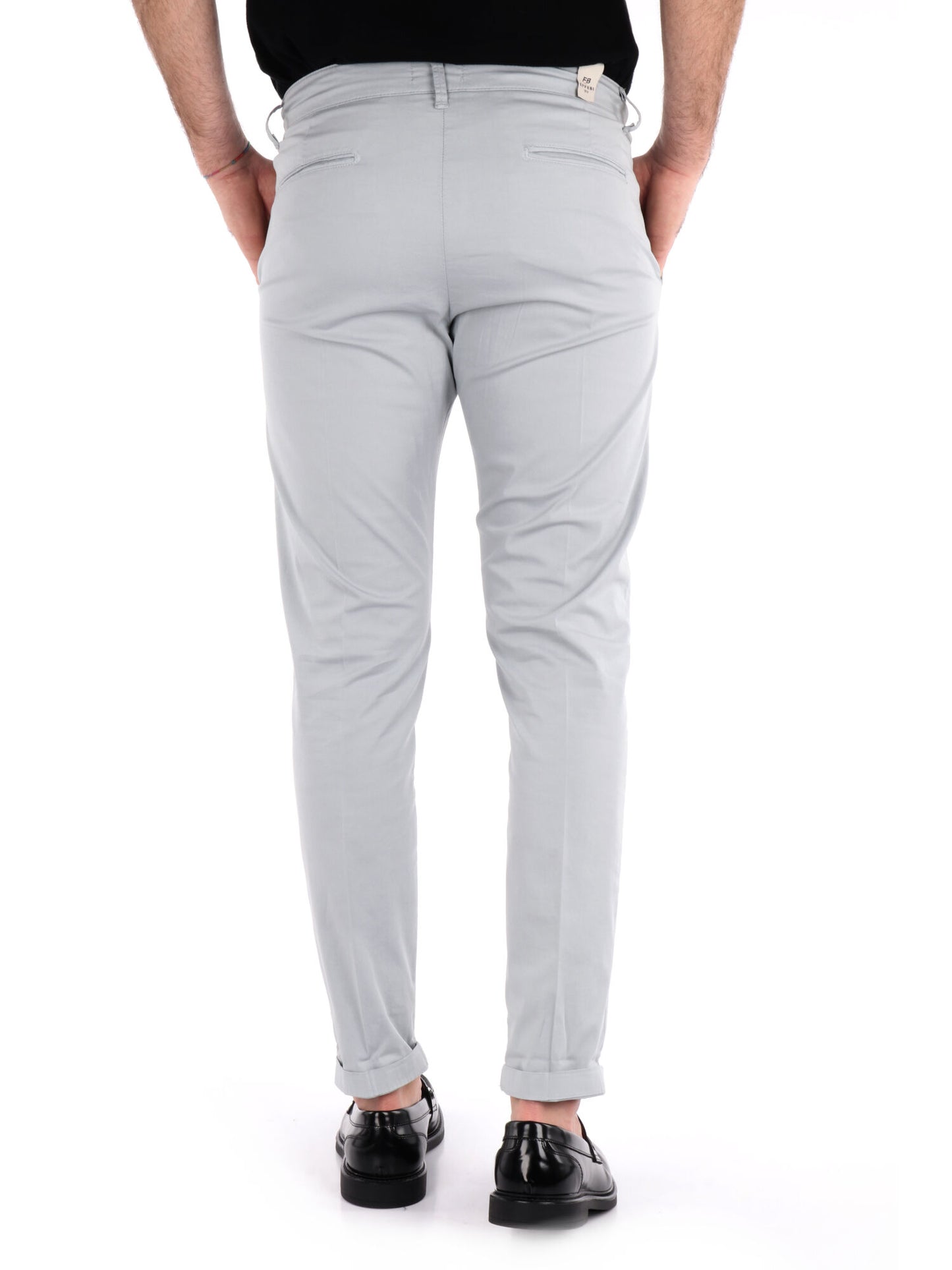 PANTALONE CHINO BONGO FB UOMO PERLA