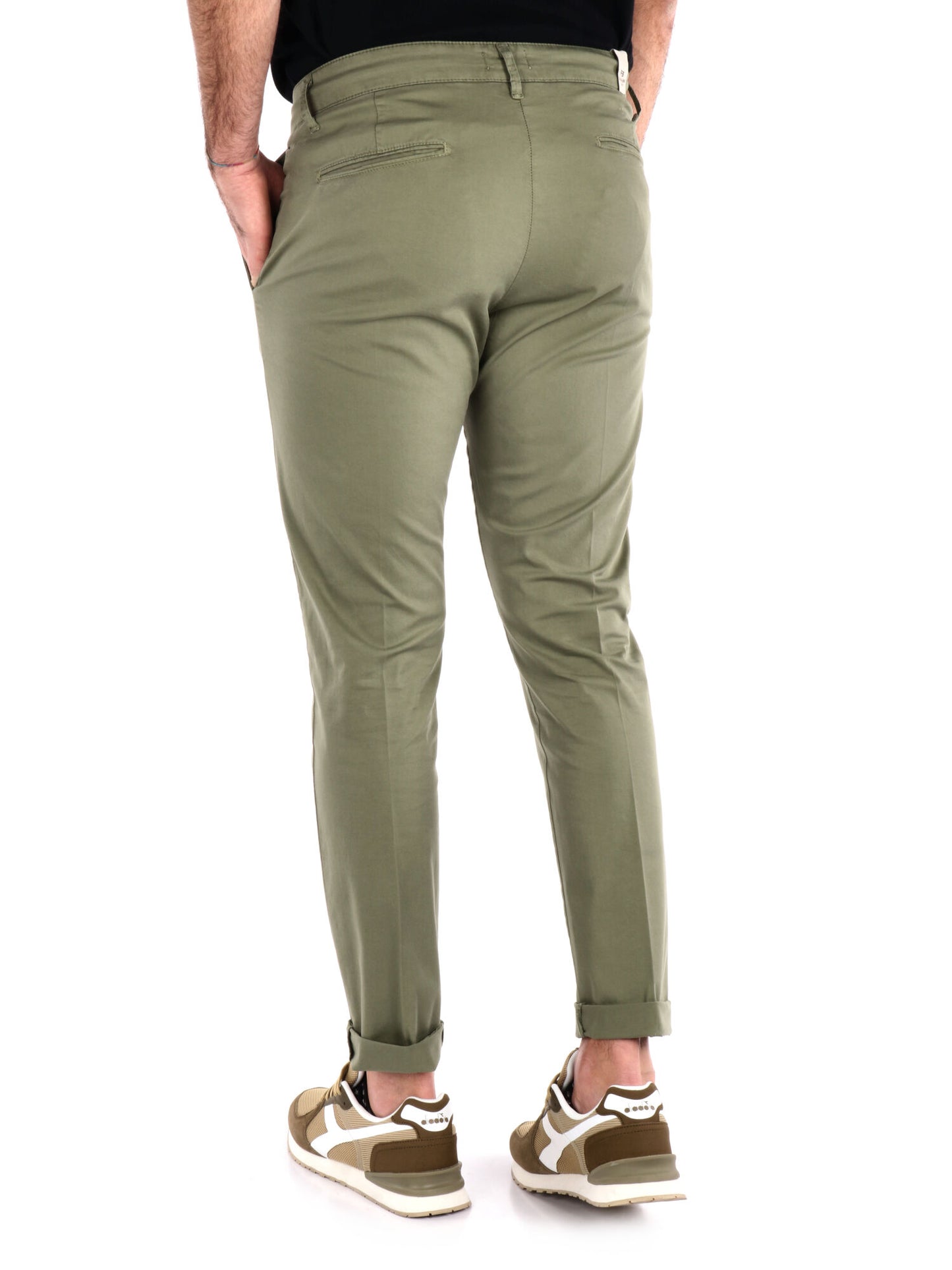PANTALONE CHINO BONGO FB UOMO SALVIA