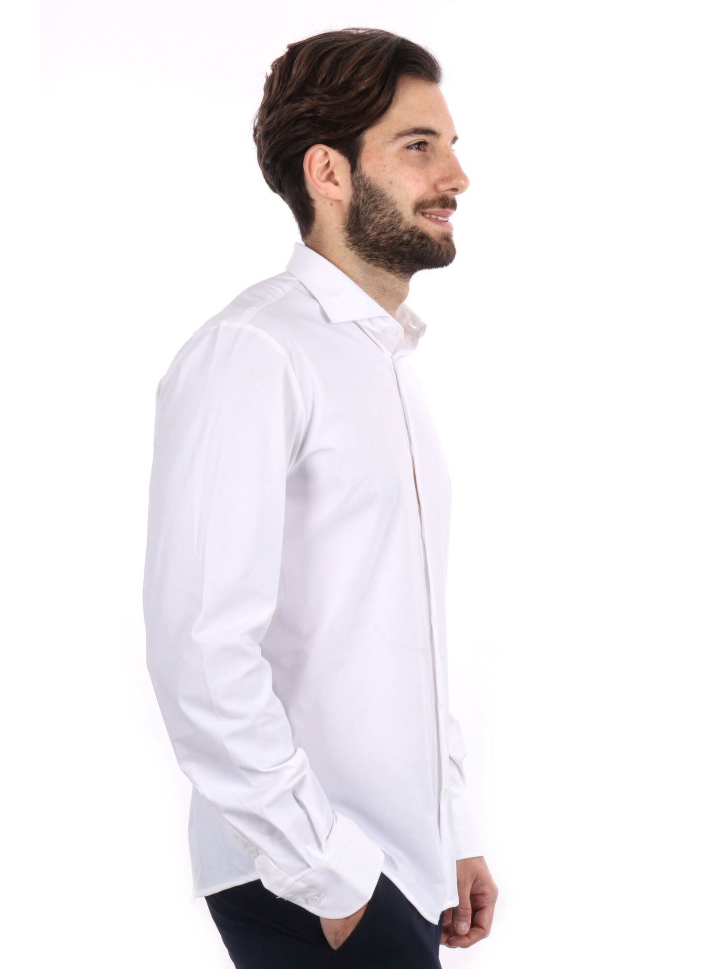 CAMICIA YES ZEE UOMO GESSO