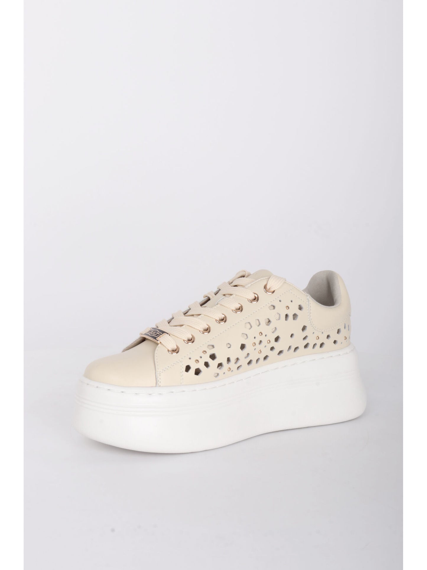 SNEAKERS PEARL CULT DONNA CREMA