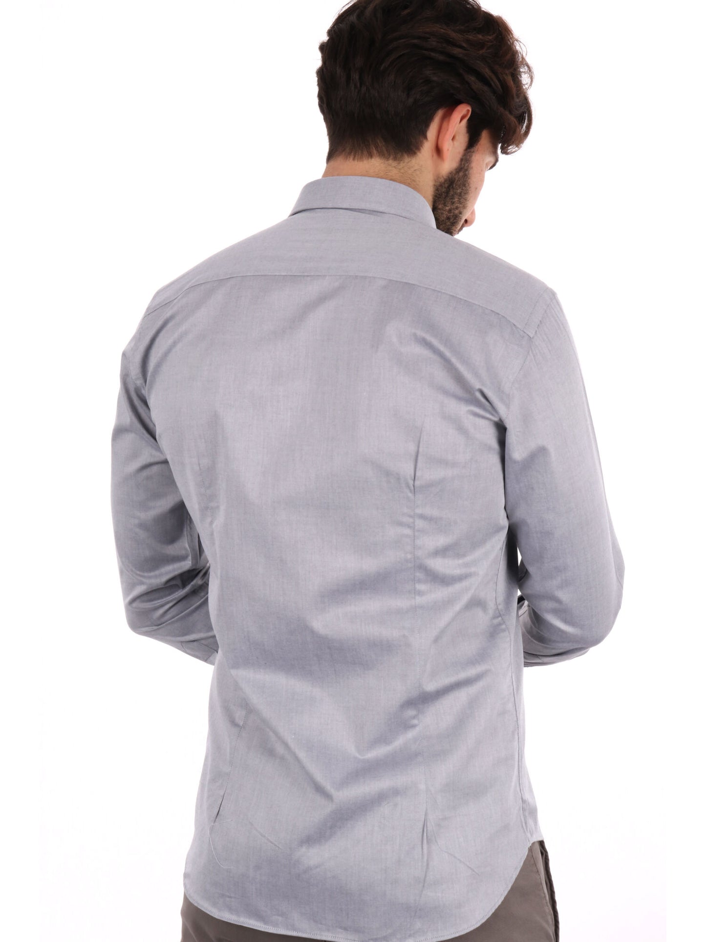 CAMICIA COGNAC FB UOMO GRIGIO