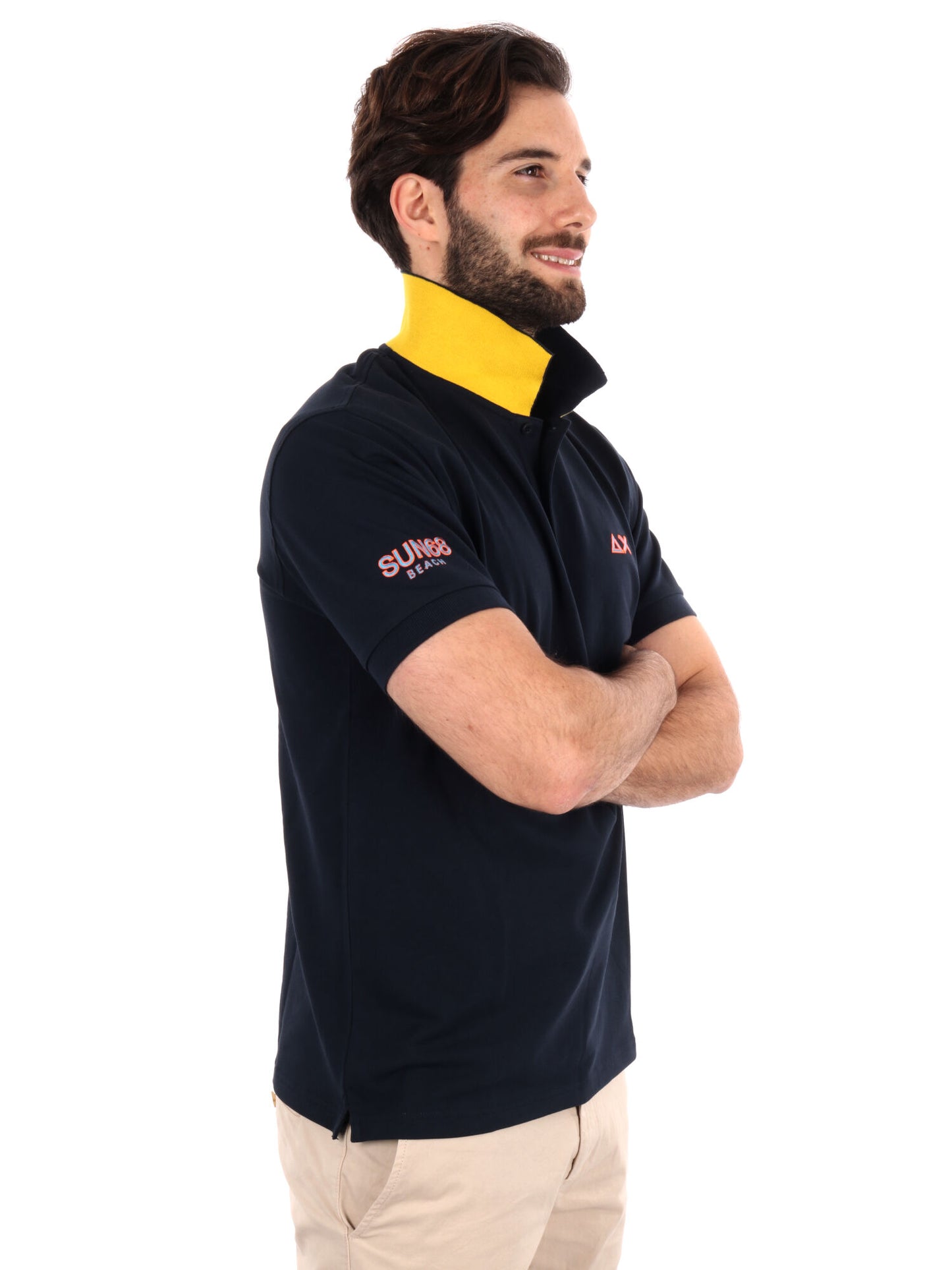 POLO SUN68 UOMO BLU