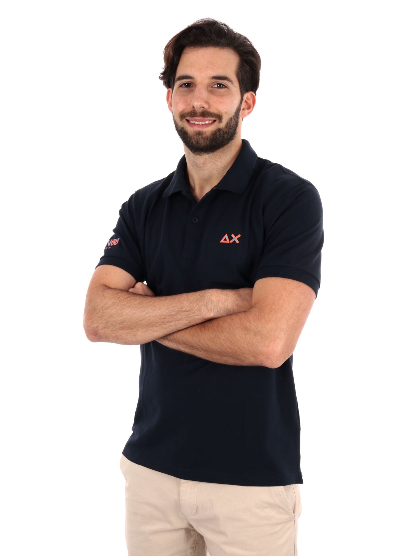 POLO SUN68 UOMO BLU