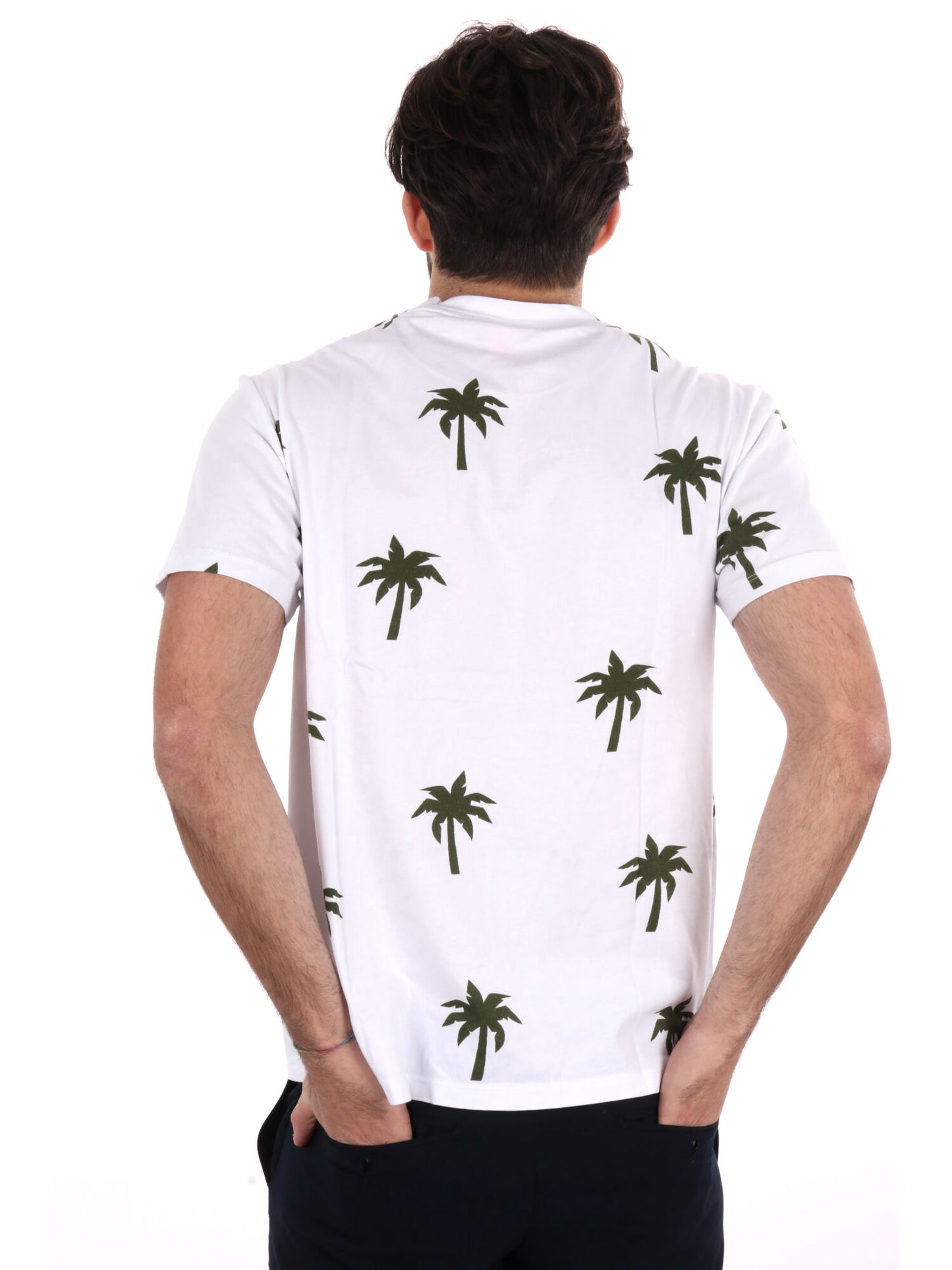SUN68 T-SHIRT MM - BIANCO