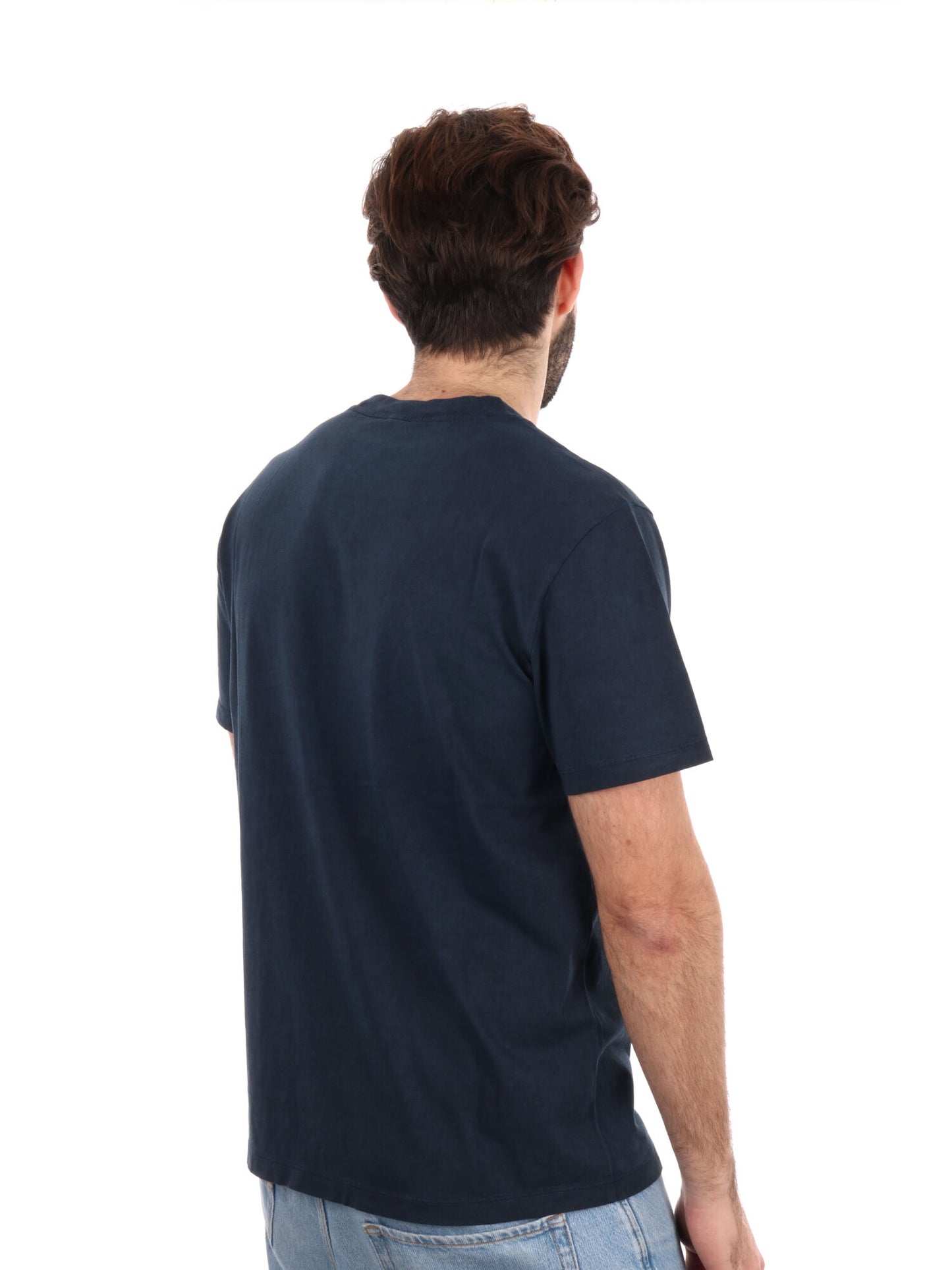 T-SHIRT STONE SUN68 UOMO BLU