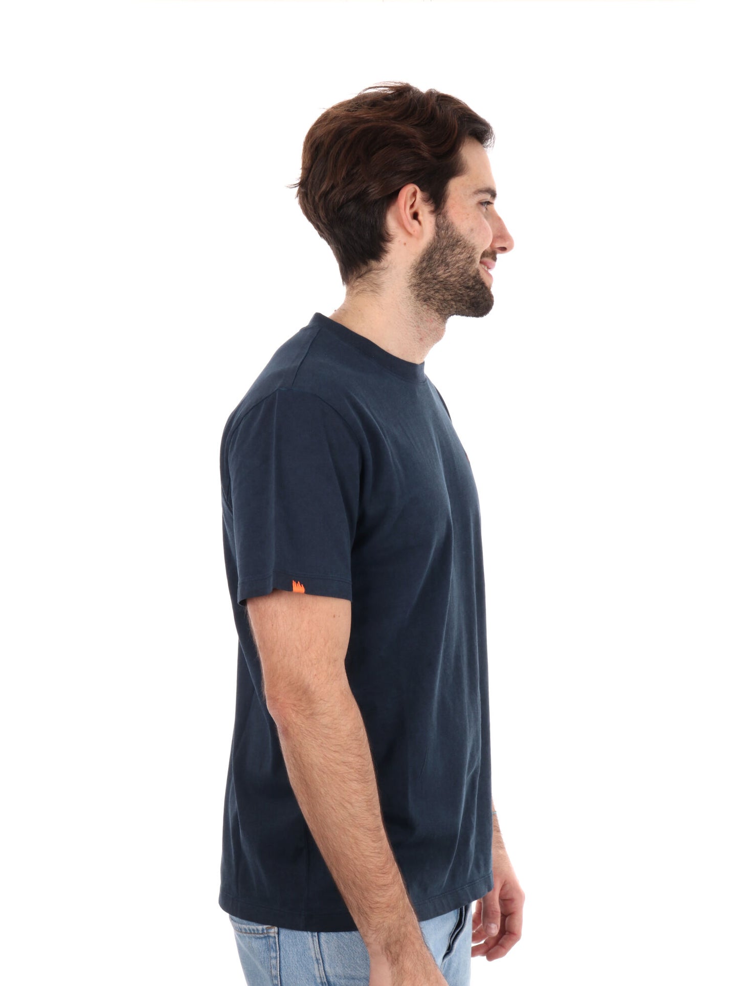 T-SHIRT STONE SUN68 UOMO BLU