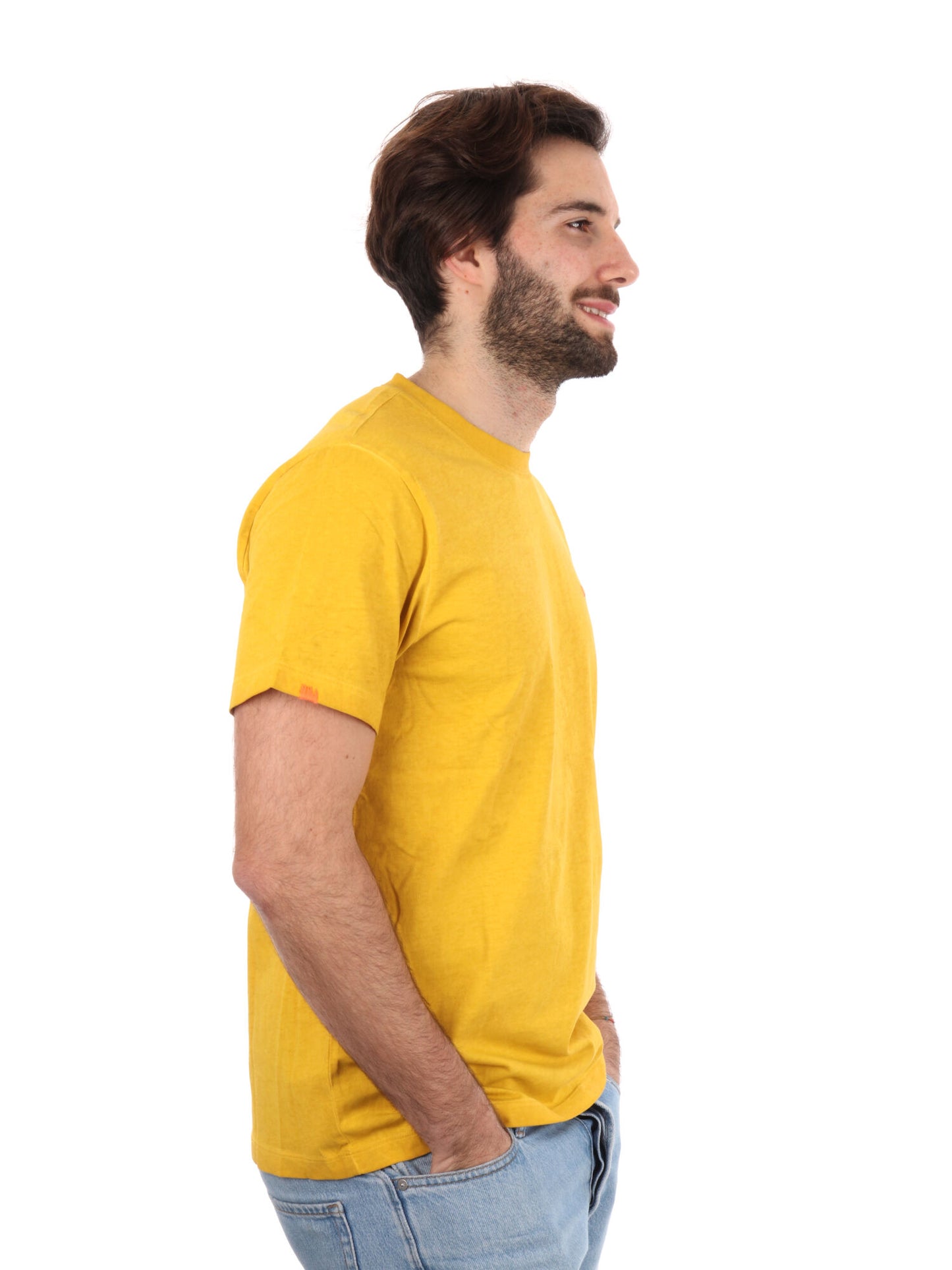 T-SHIRT STONE SUN68 UOMO GIALLO