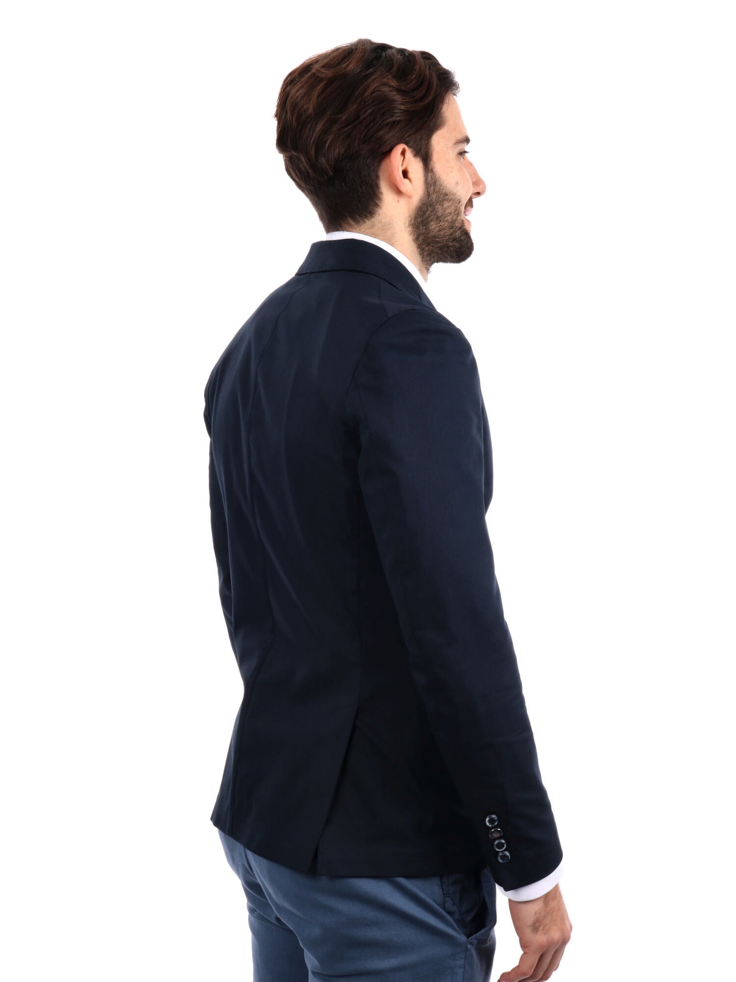 GIACCA MONOPETTO FB UOMO BLU