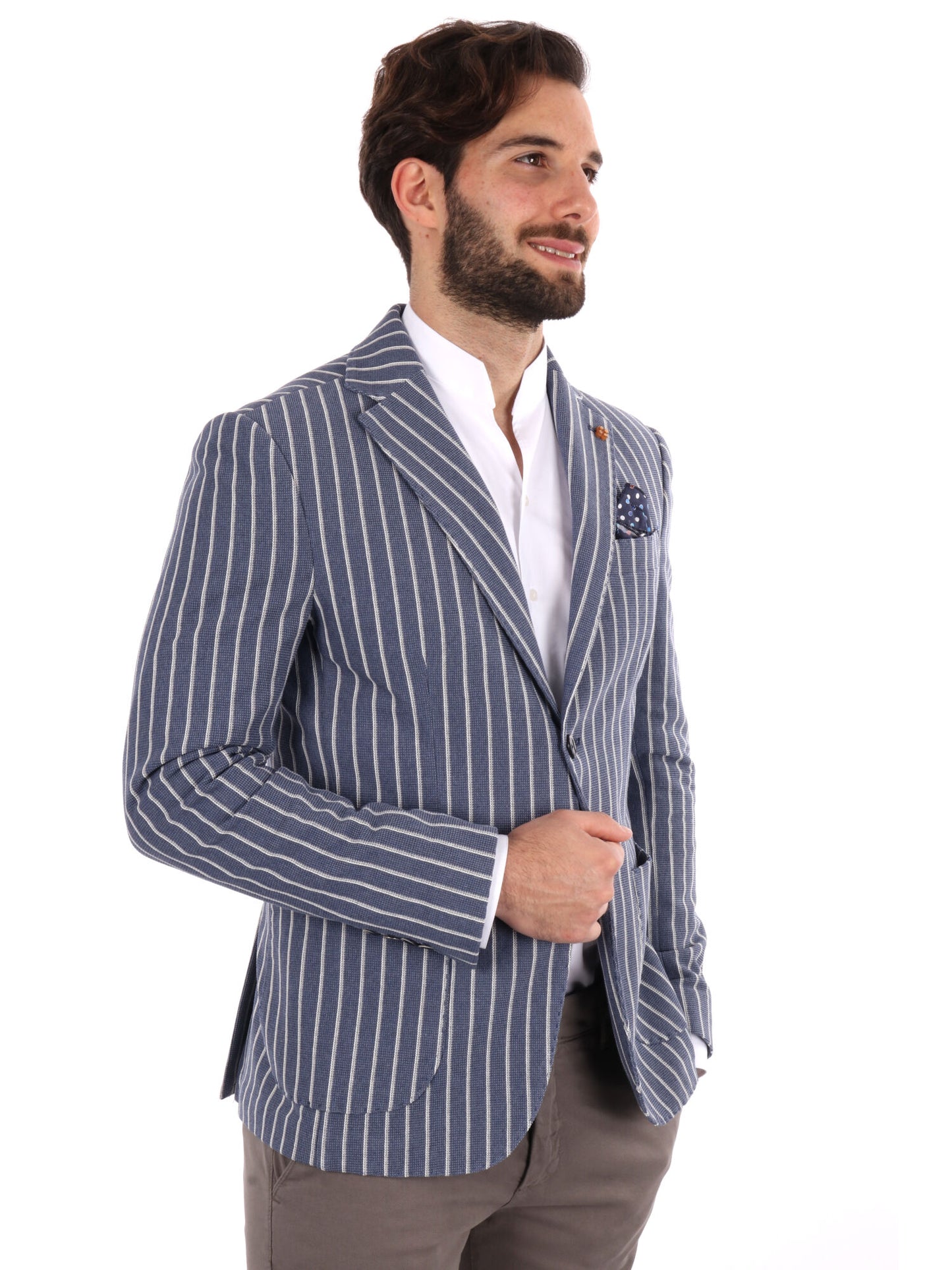 GIACCA A RIGHE FB UOMO JEANS