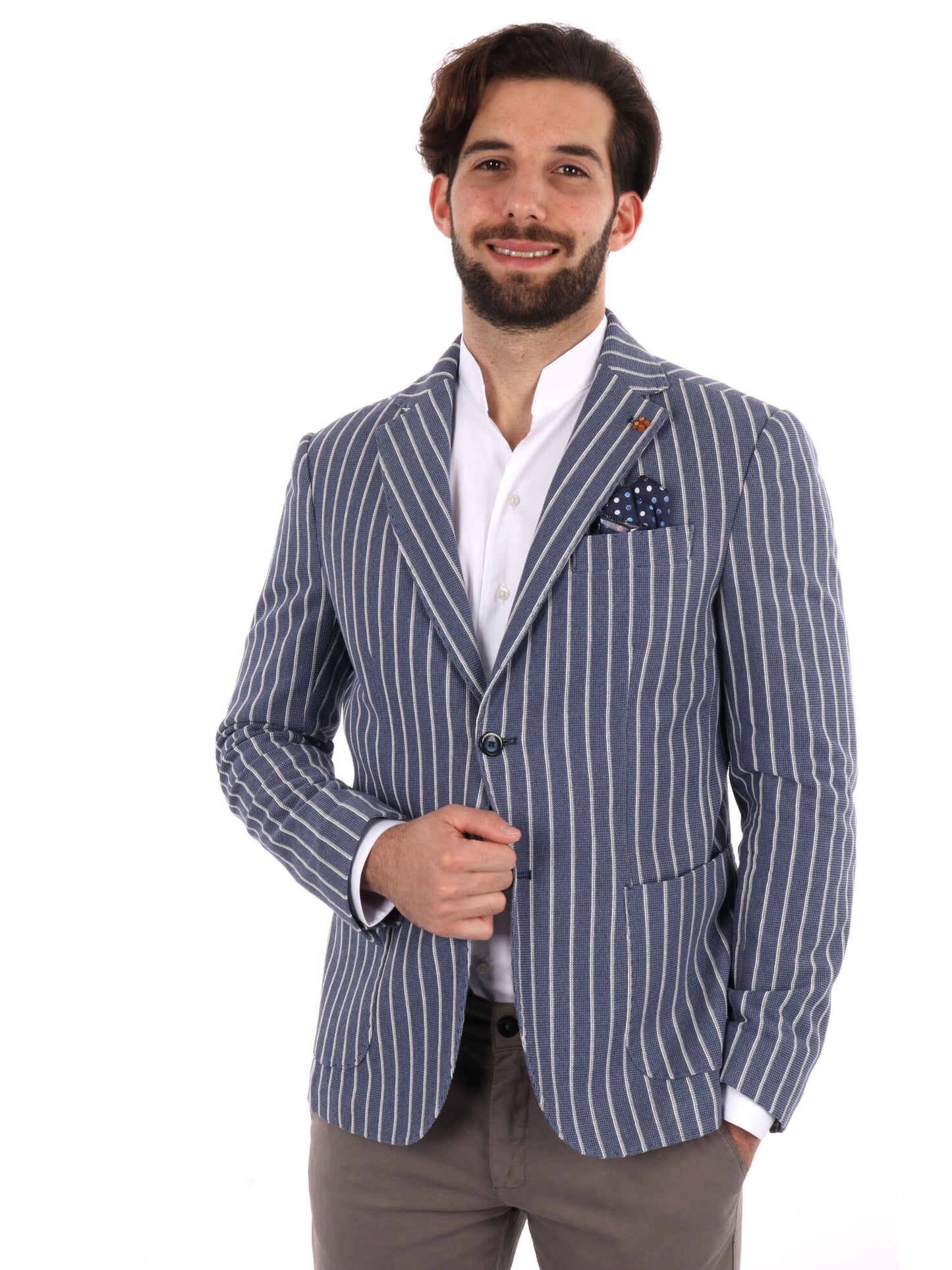 GIACCA A RIGHE FB UOMO JEANS