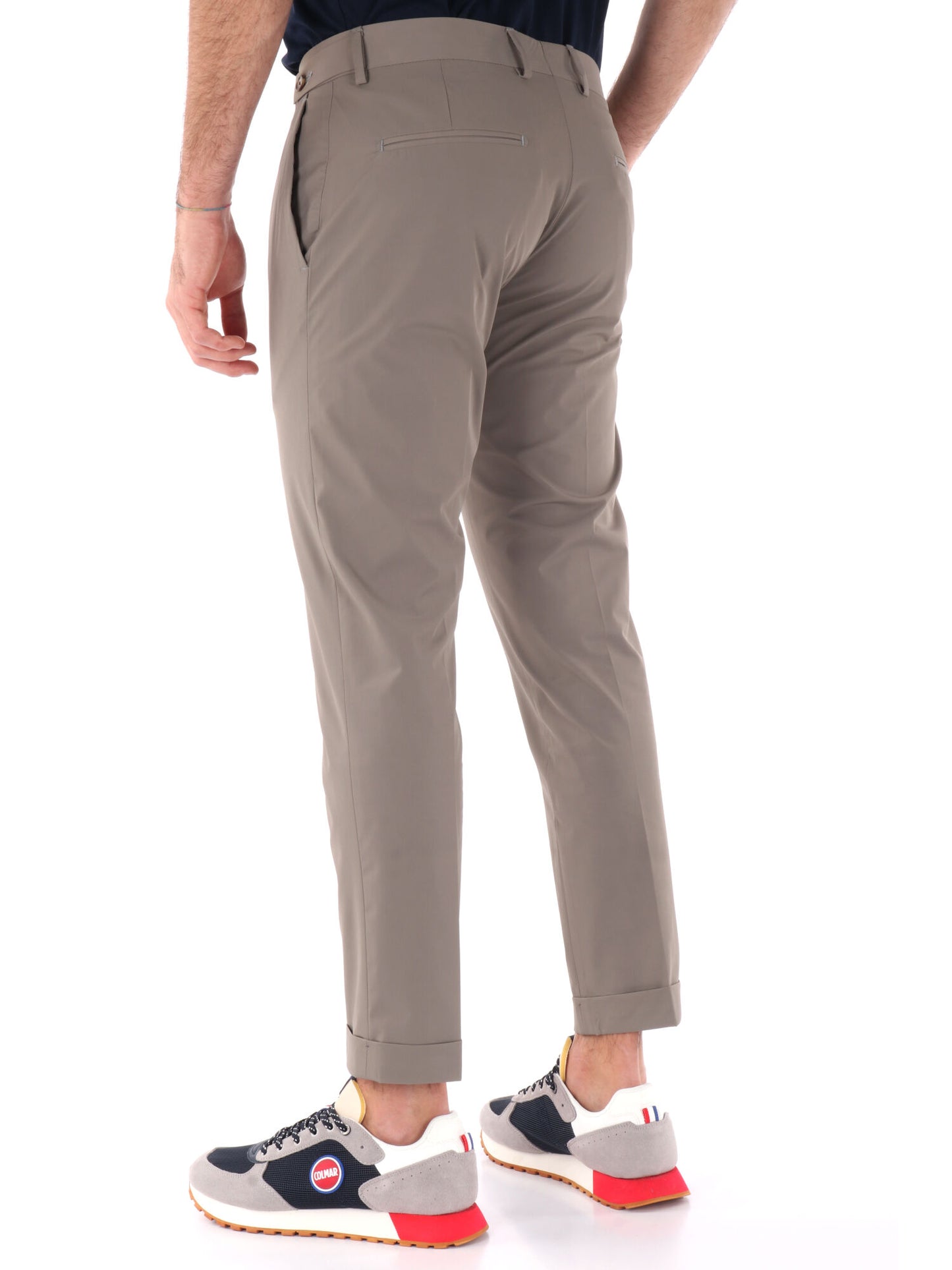 PANTALONE TECNICO CON CATENA FB UOMO FANGO