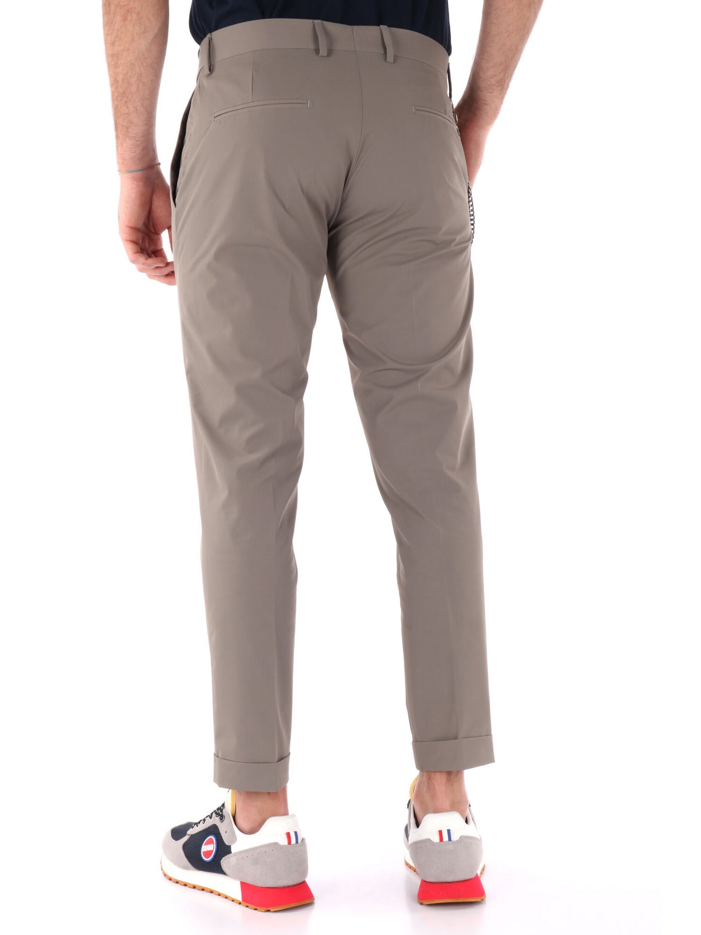 PANTALONE TECNICO CON CATENA FB UOMO FANGO