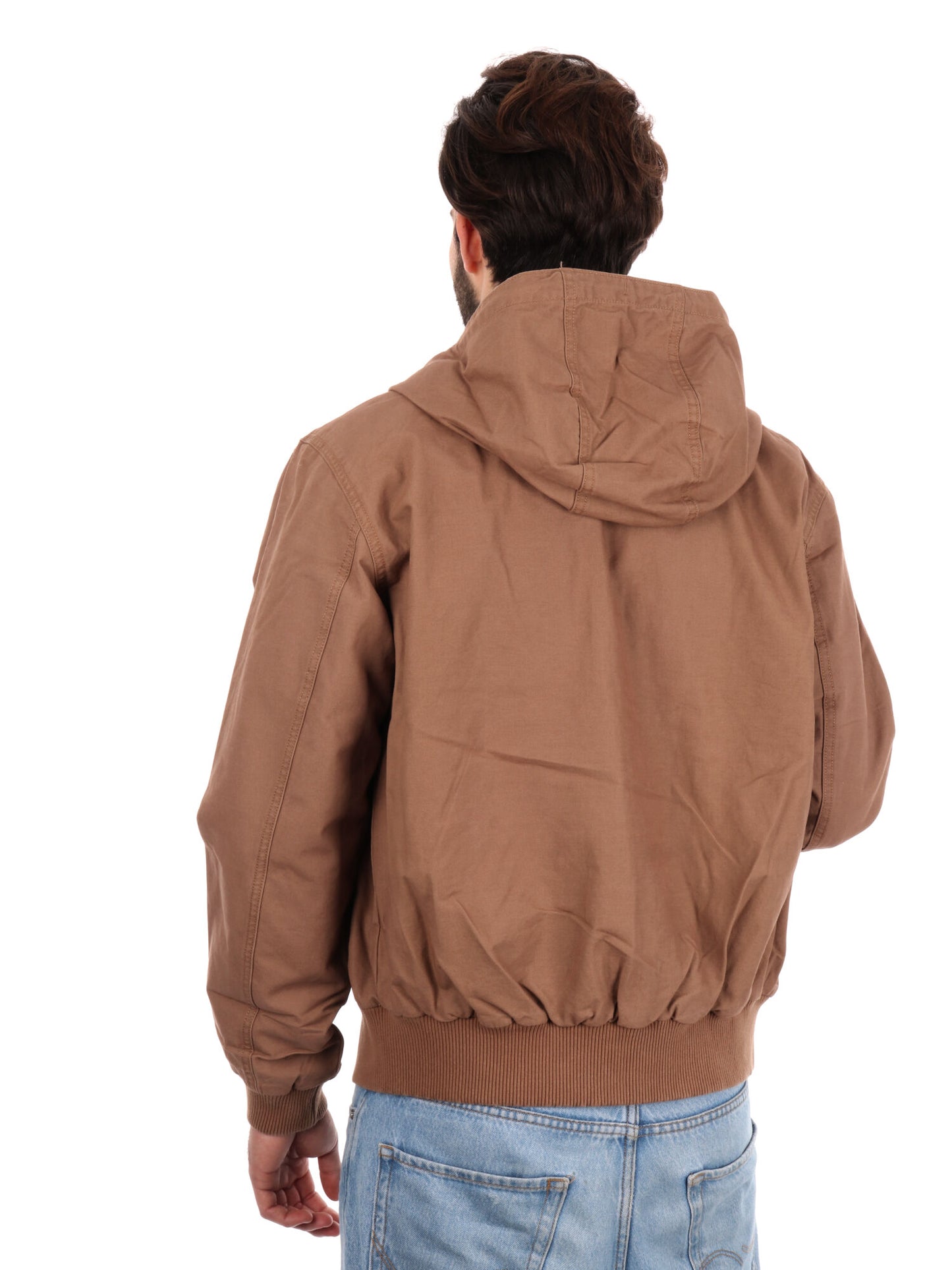 GIACCA COTTON HOODE TOMMY JEANS UOMO BEIGE