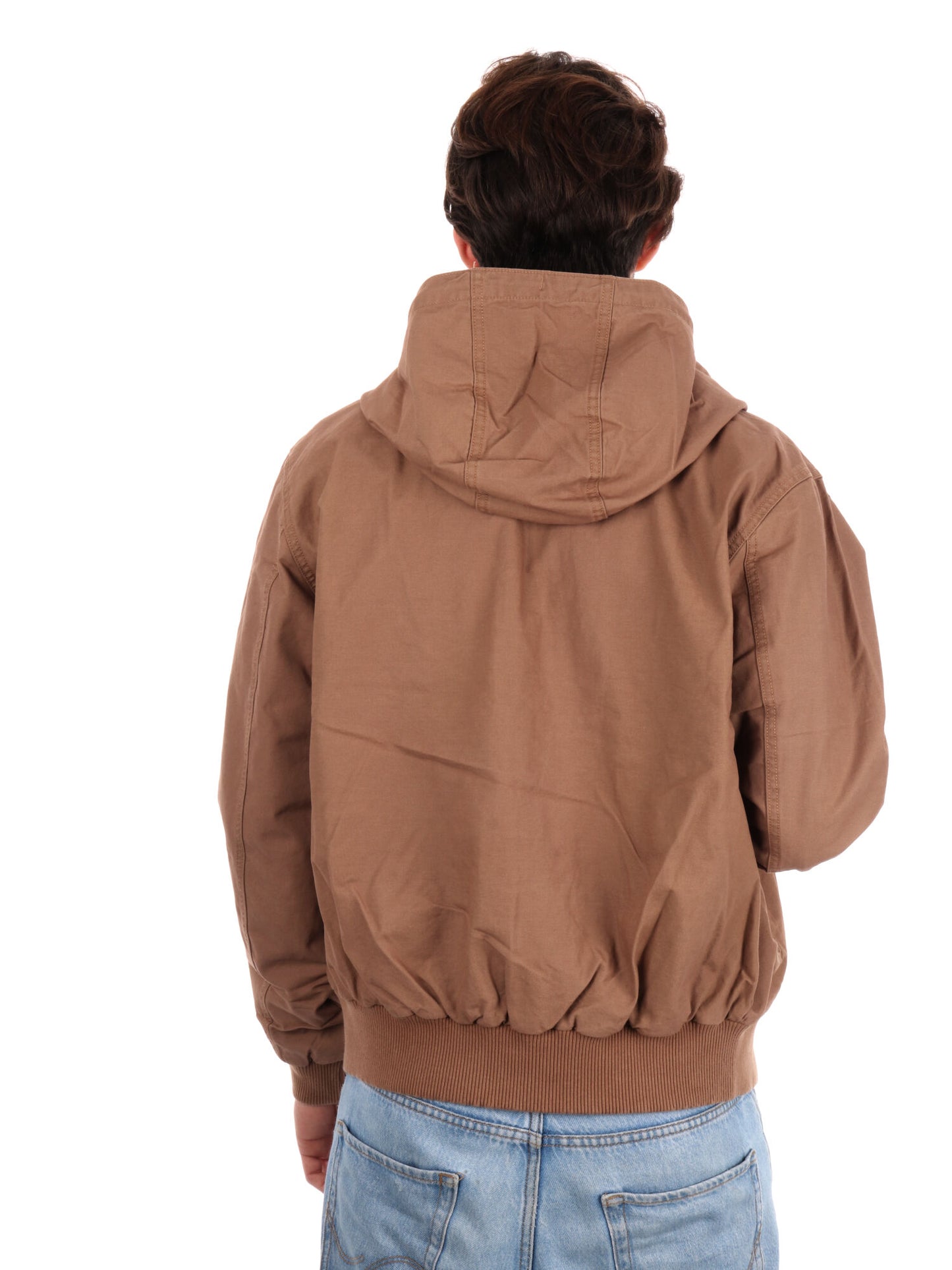 GIACCA COTTON HOODE TOMMY JEANS UOMO BEIGE