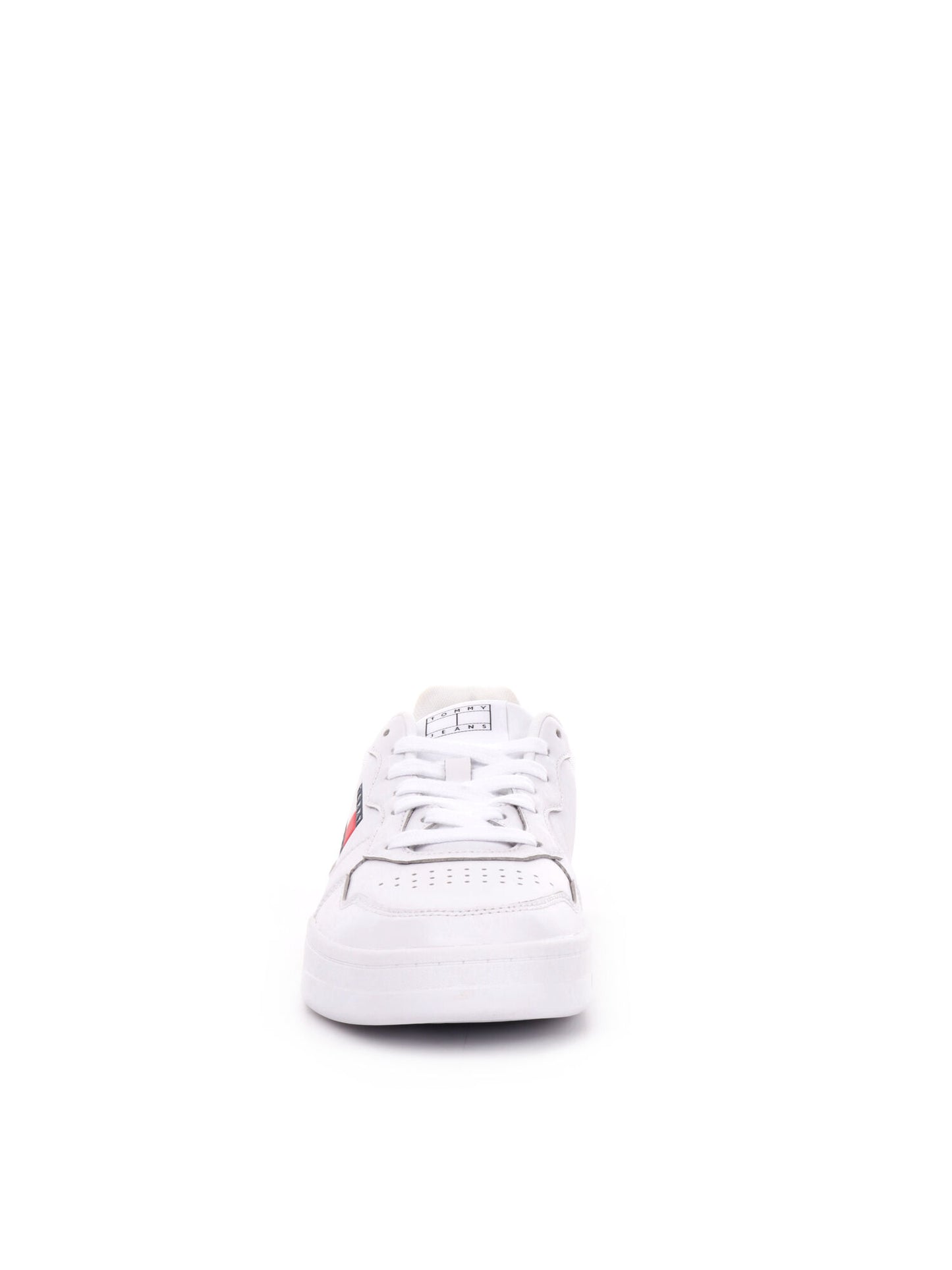 SNEAKERS CUPSOLE LEAT TOMMY JEANS UOMO BIANCO