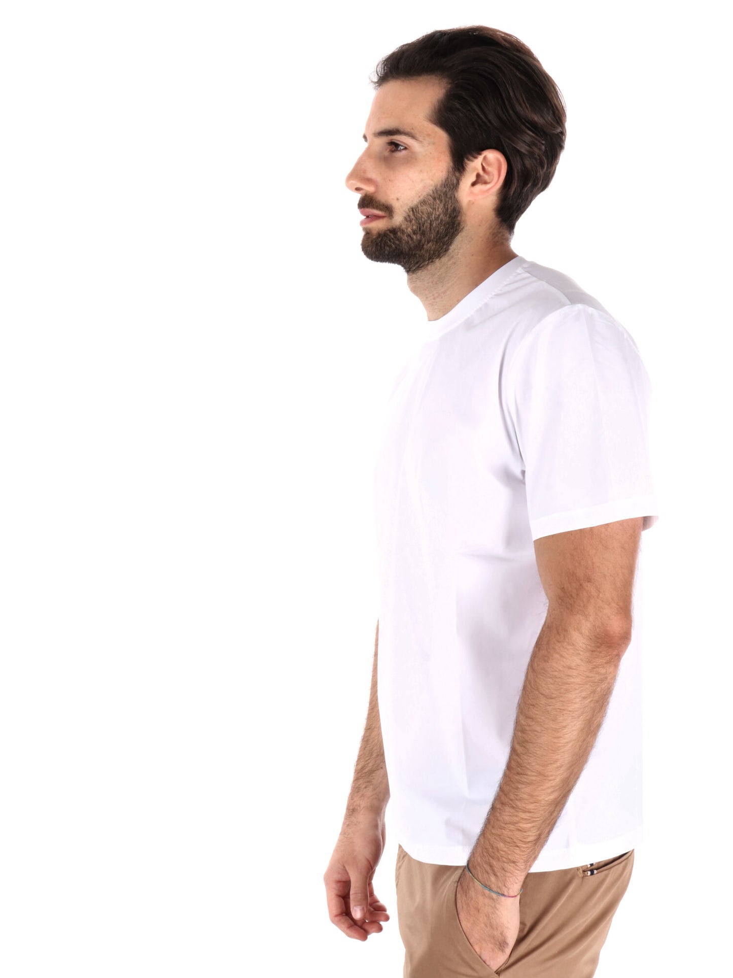 T-SHIRT TECNICA FB UOMO BIANCO