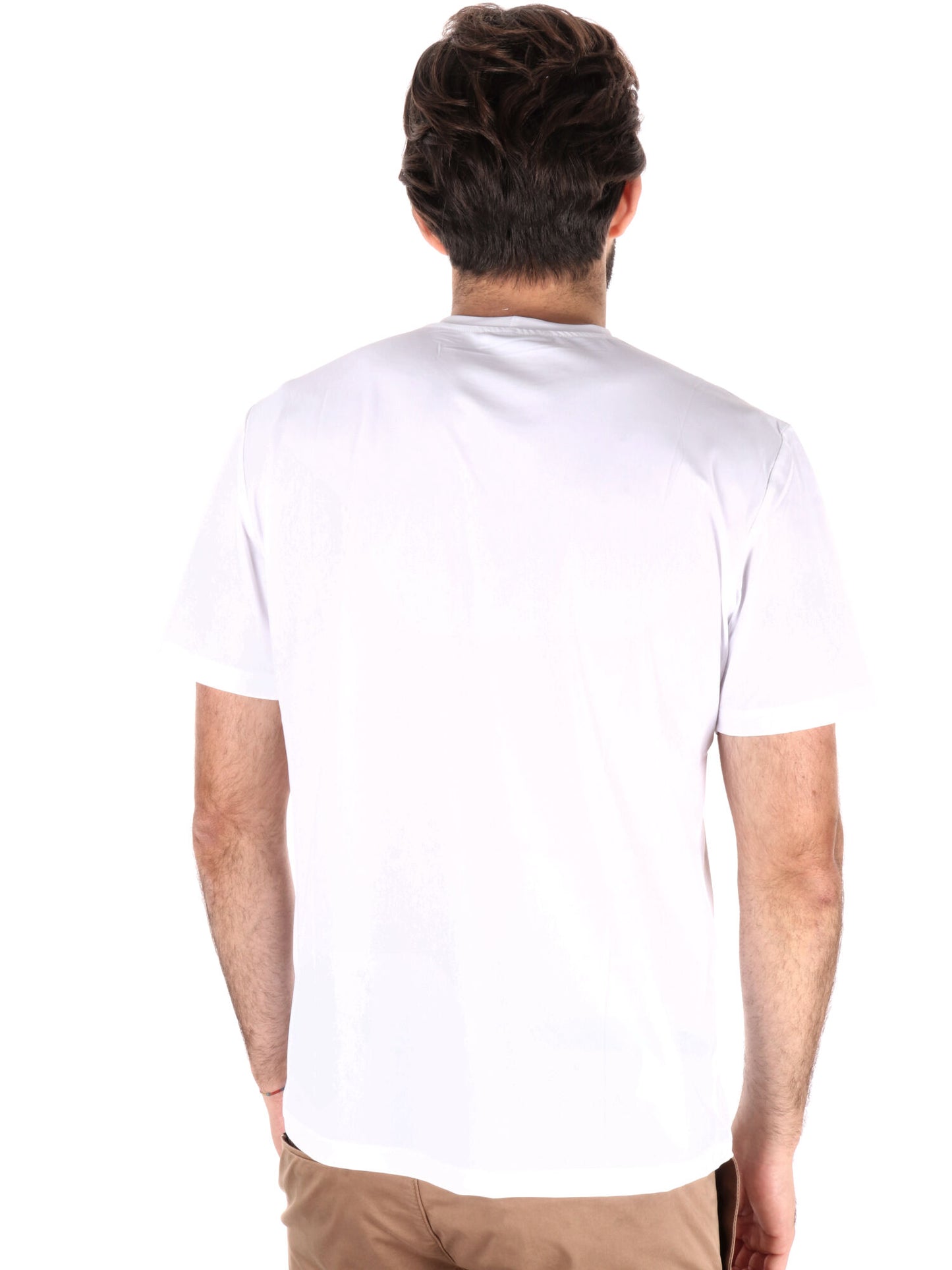 T-SHIRT TECNICA FB UOMO BIANCO