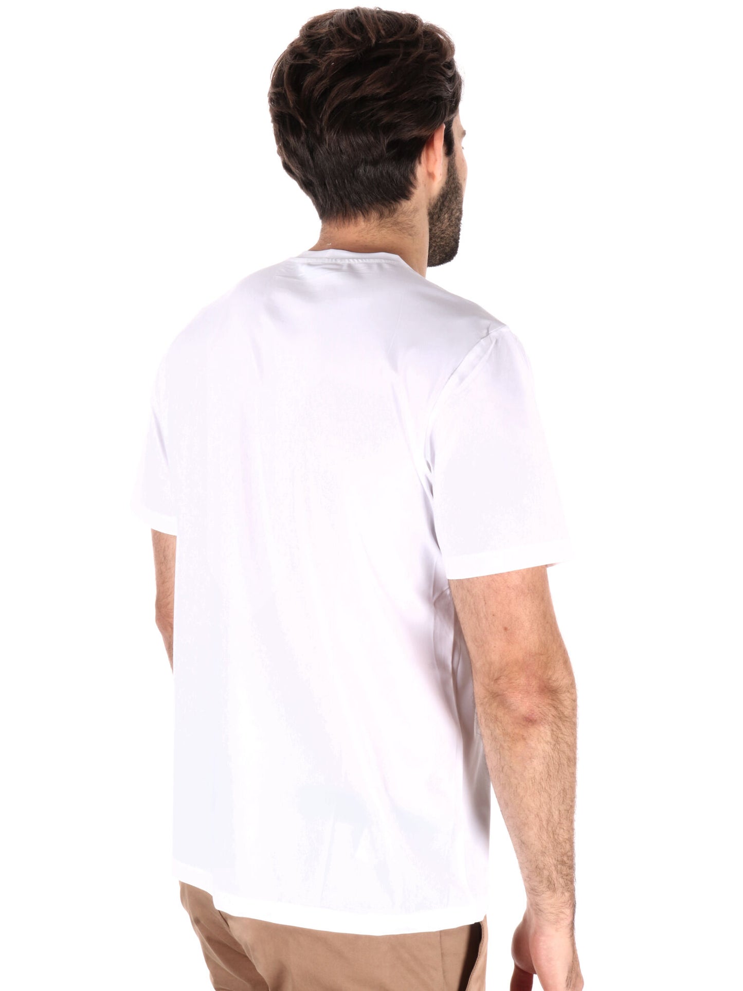 T-SHIRT TECNICA FB UOMO BIANCO