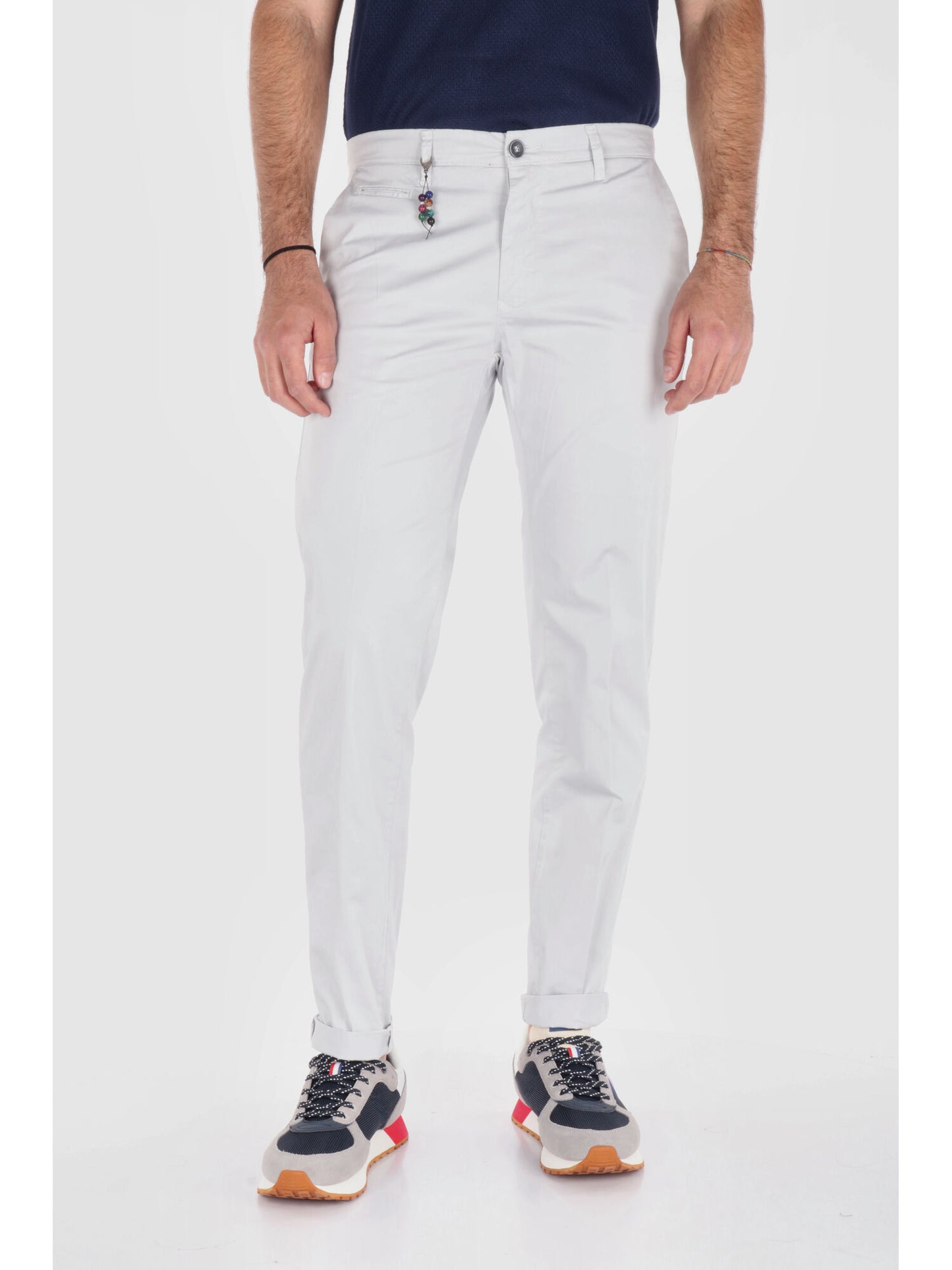 PANTALONE ENZO FB UOMO GHIACCIO