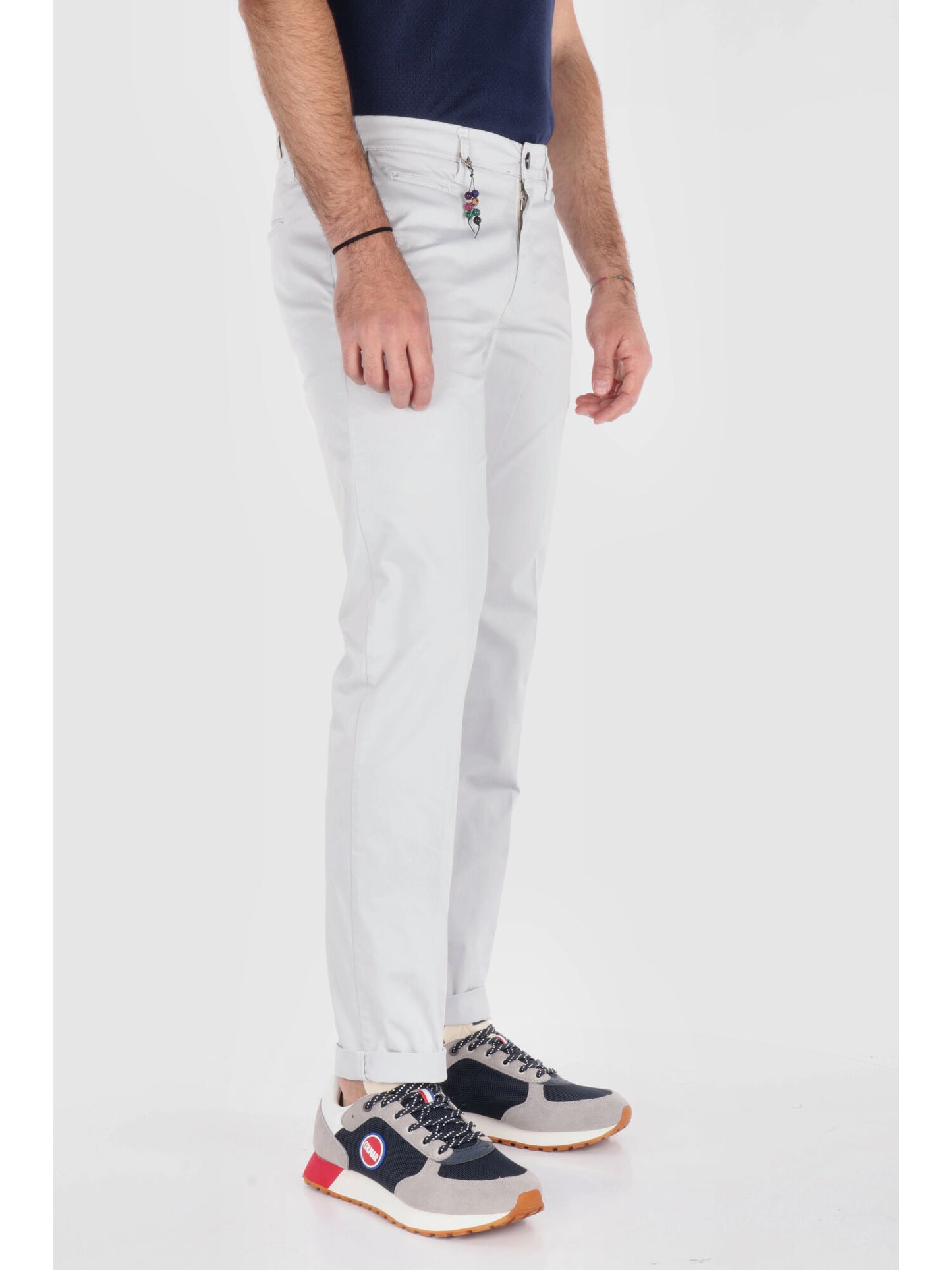 PANTALONE ENZO FB UOMO GHIACCIO
