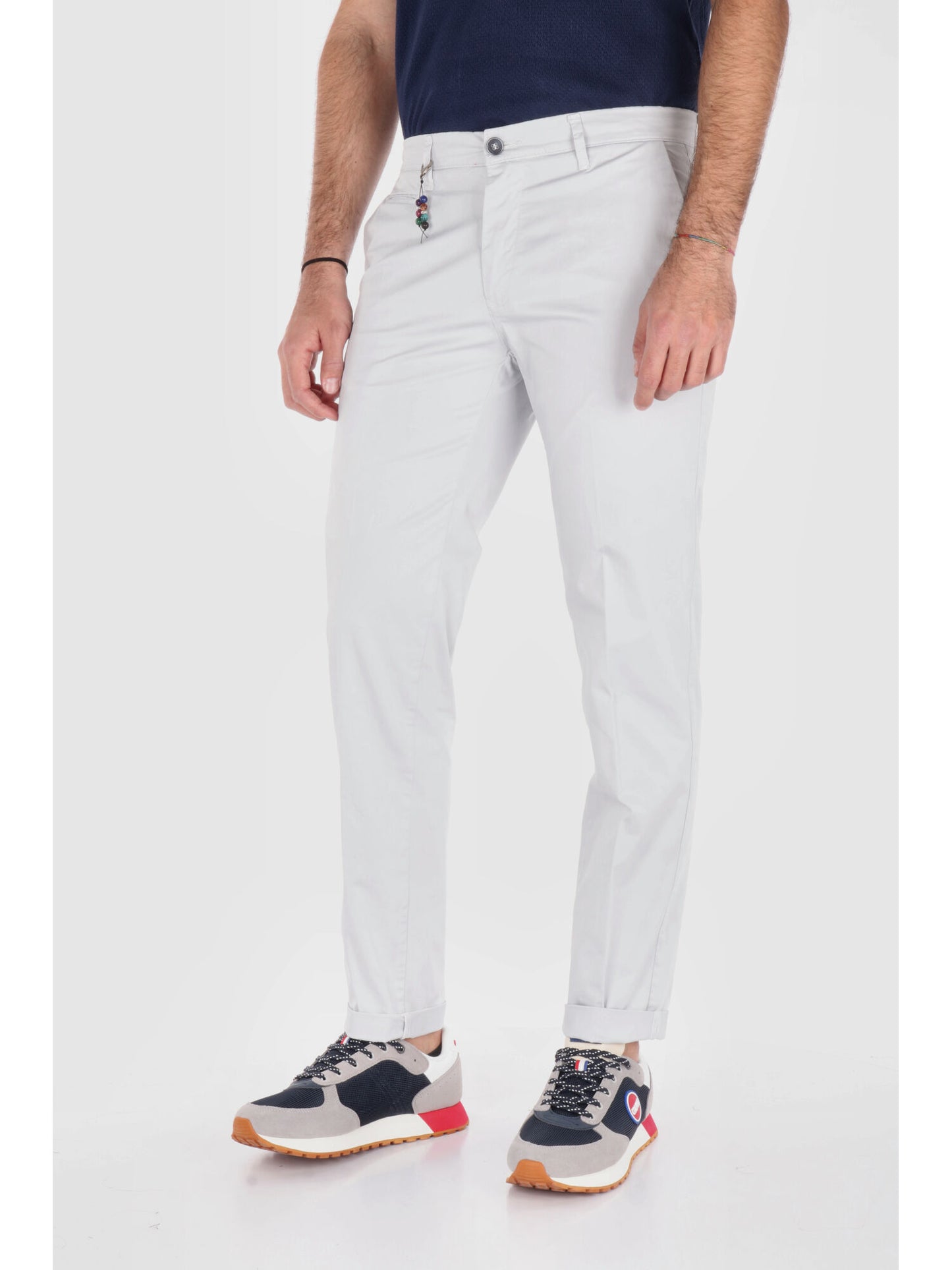 PANTALONE ENZO FB UOMO GHIACCIO