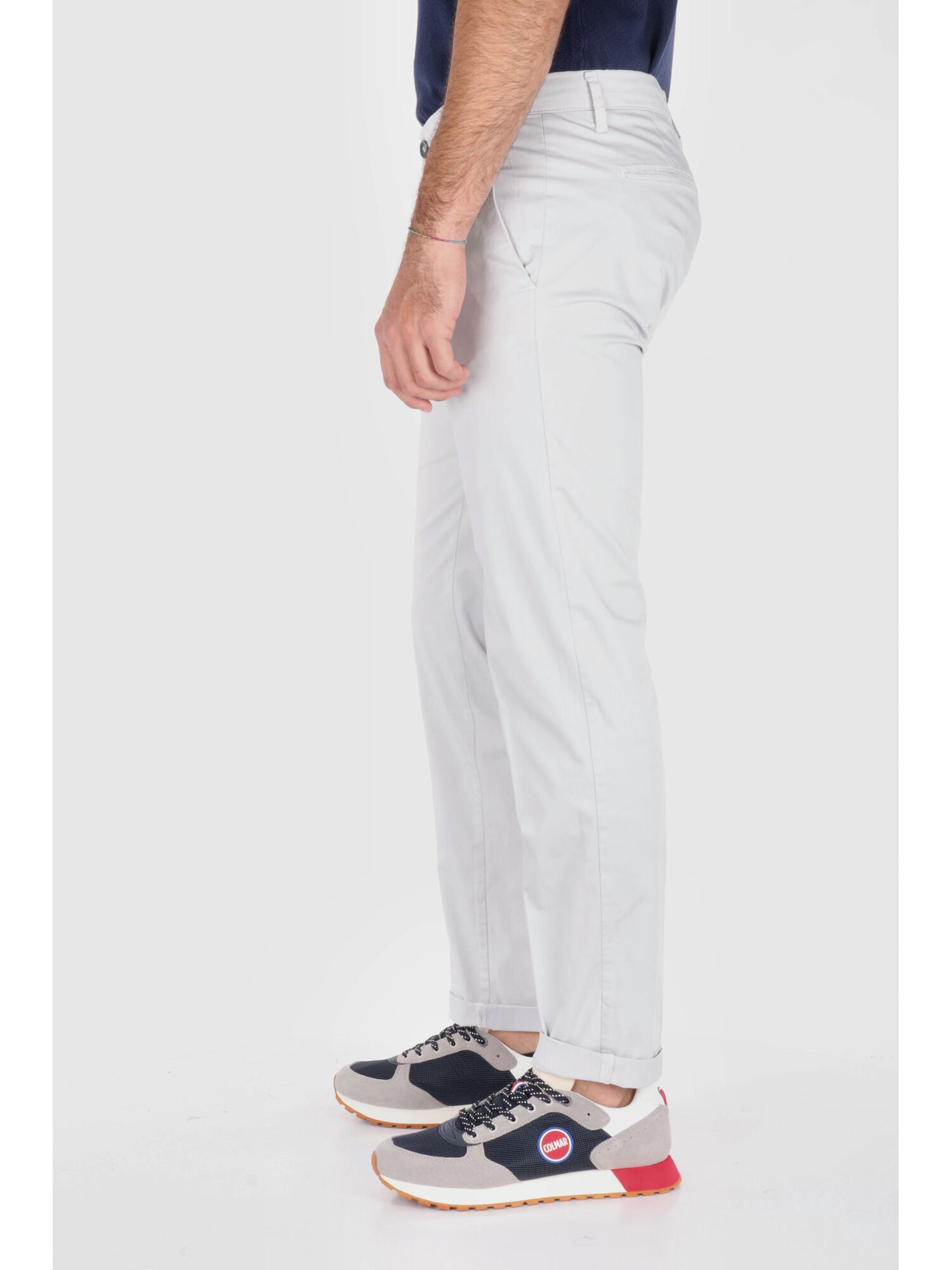 PANTALONE ENZO FB UOMO GHIACCIO
