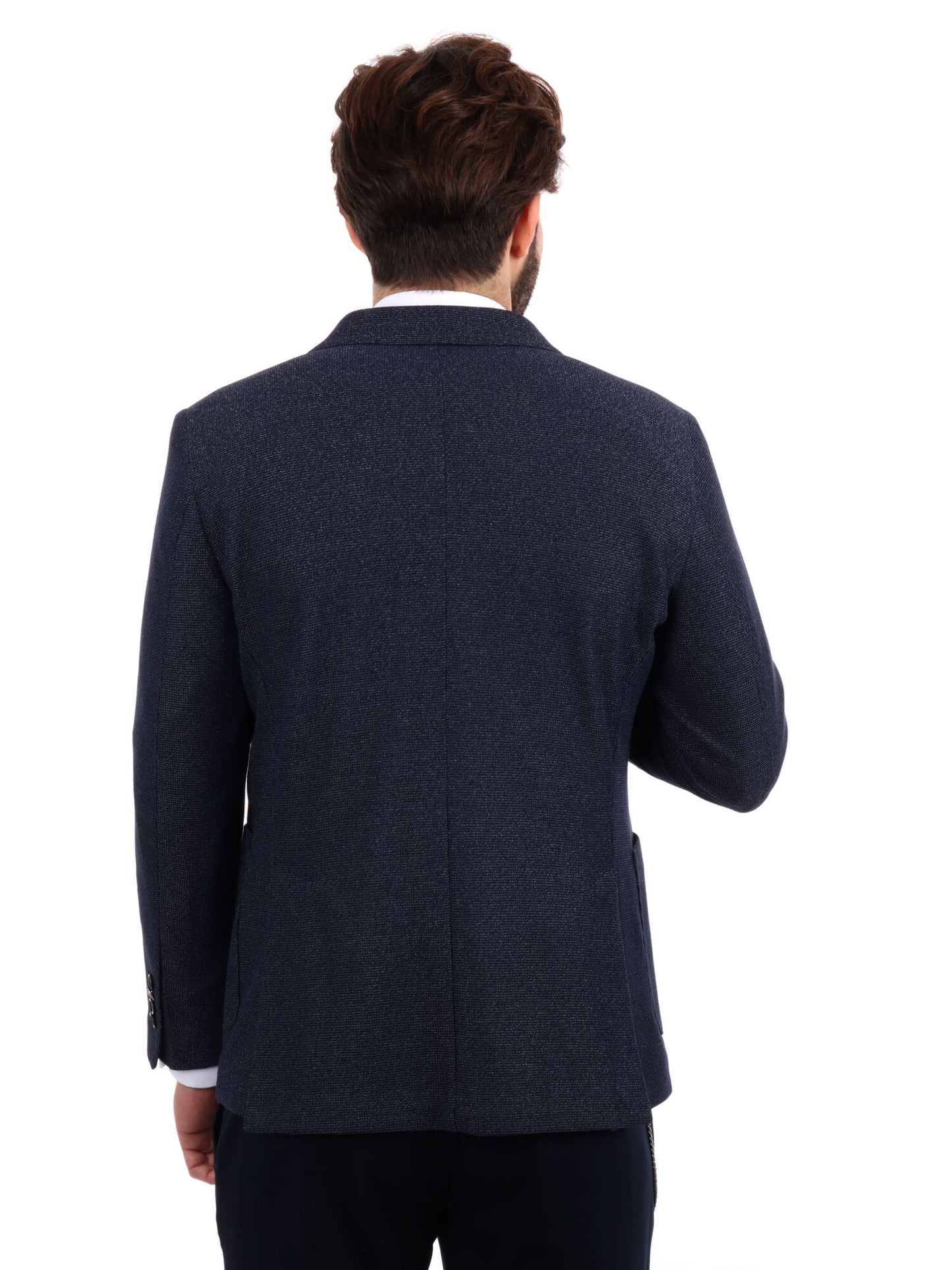 GIACCA IN MAGLIA DROP 4 FB UOMO BLU