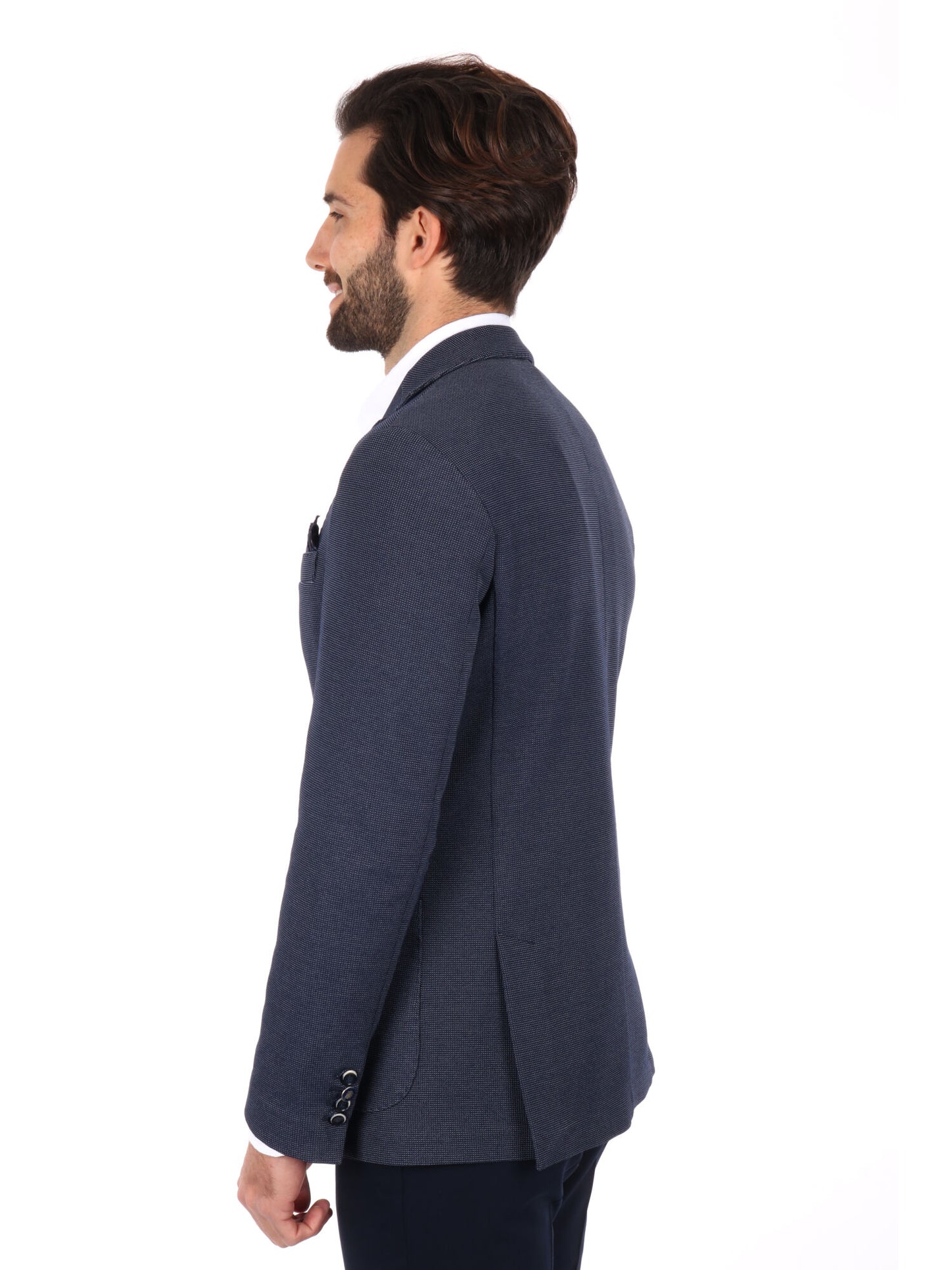 GIACCA MONOPETTO FB UOMO BLU