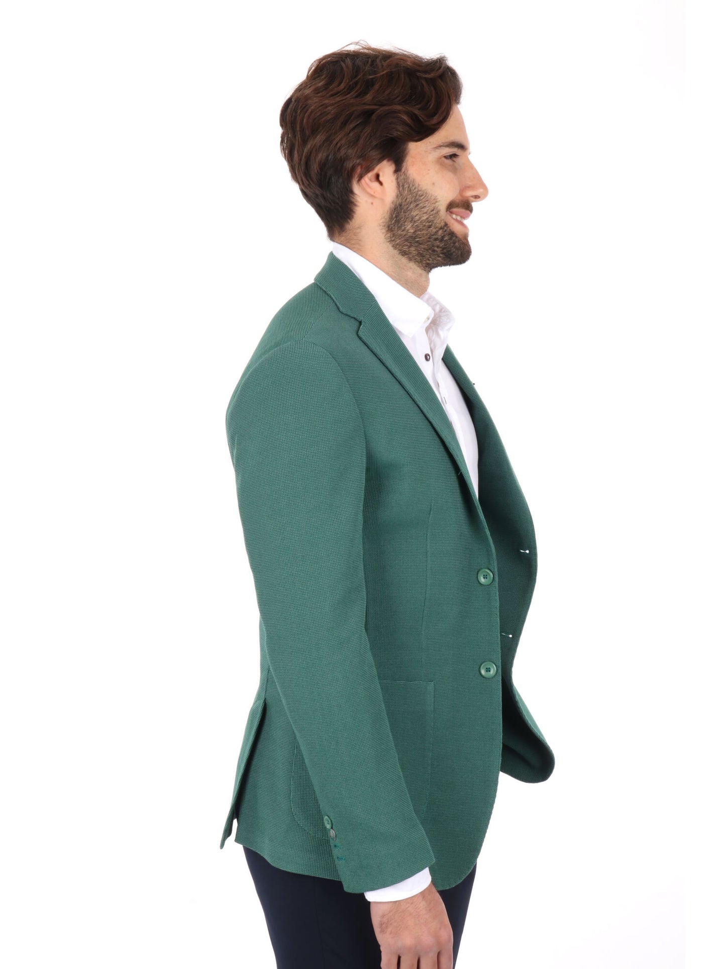 GIACCA MONOPETTO FB UOMO VERDE
