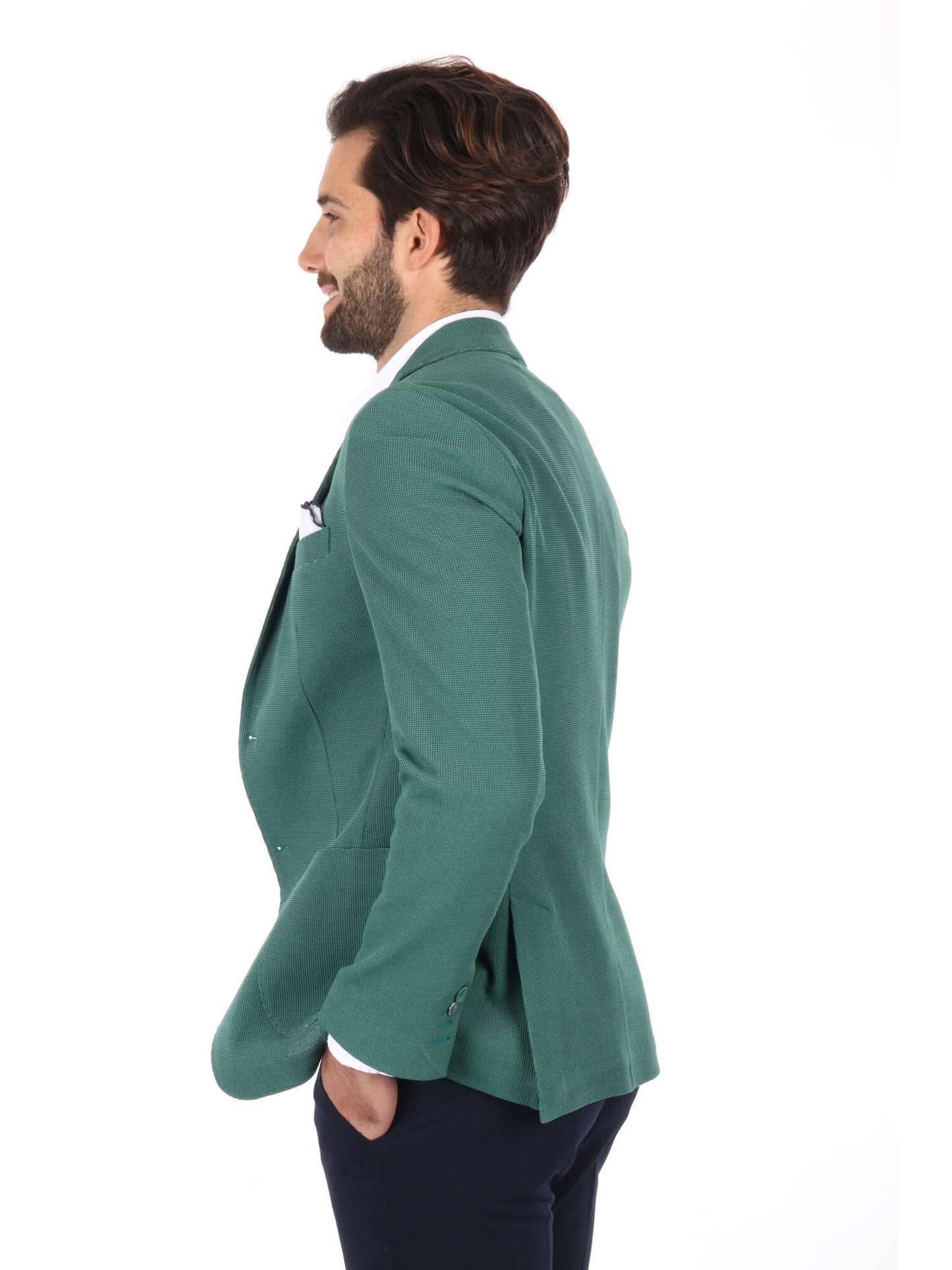 GIACCA MONOPETTO FB UOMO VERDE