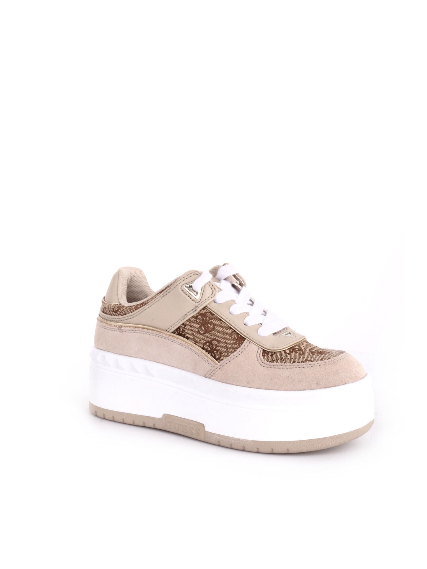 SNEAKERS RIDGEE2 GUESS DONNA BEIGE