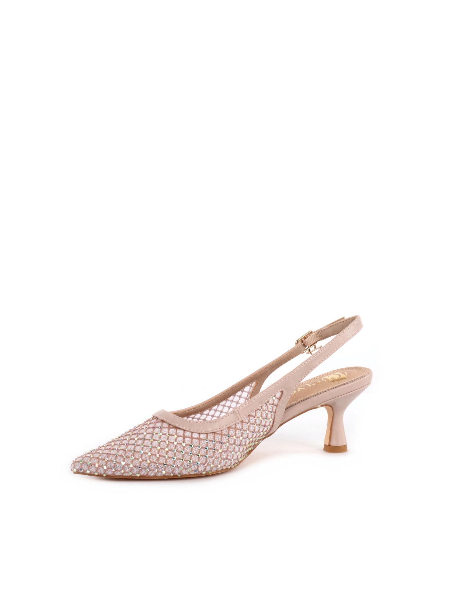 SLINGABCK CON STRASS CLYO' DONNA BEIGE