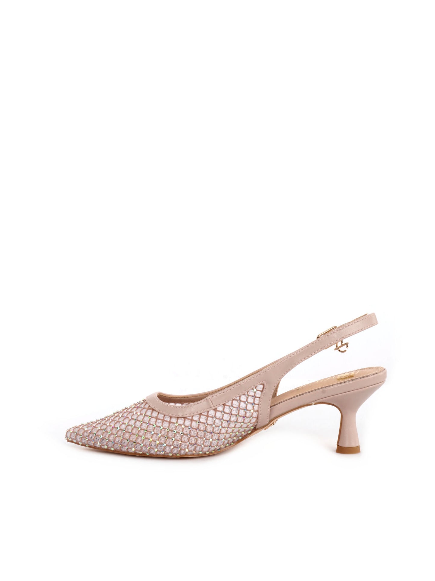 SLINGABCK CON STRASS CLYO' DONNA BEIGE
