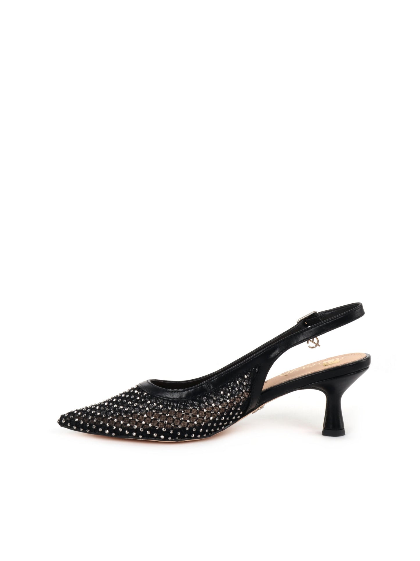 SLINGBACK CON STRASS CLYO' DONNA NERO